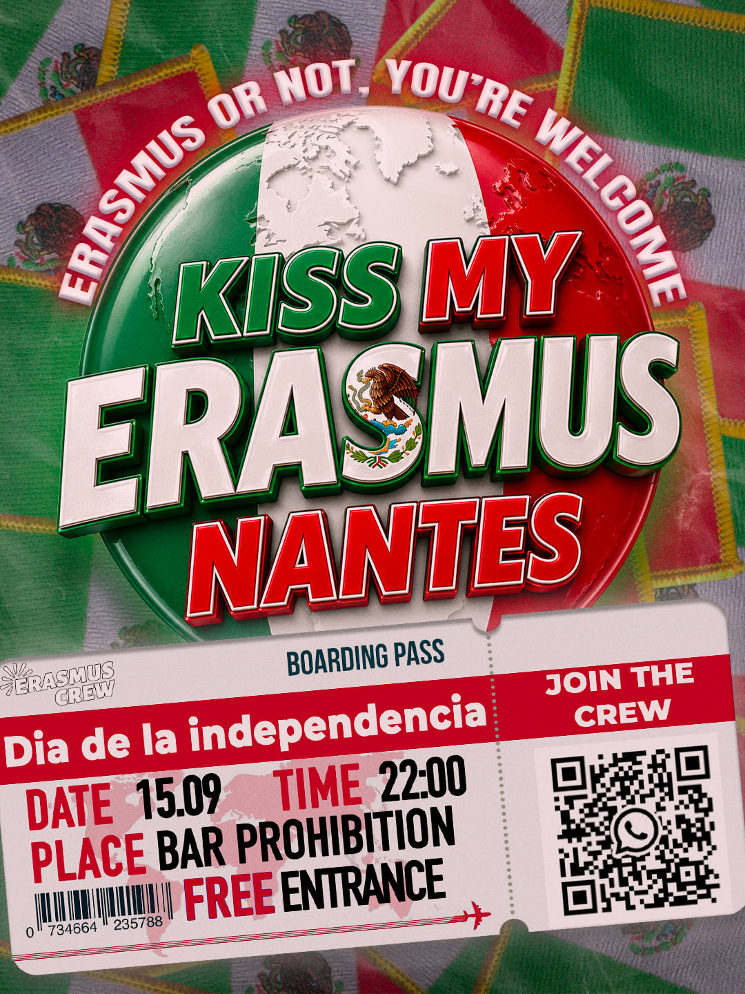 Kiss My Erasmus | Dia De La Independencia Cover