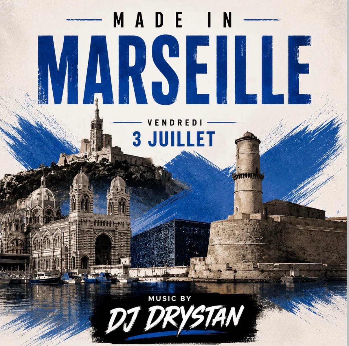 Made In Marseille By Dj Drystan X Lelykeclub Cover