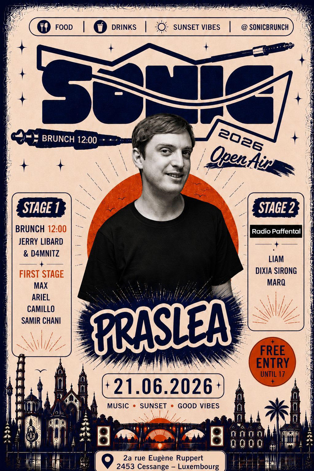 Sonic Brunch Presents Praslea Cover