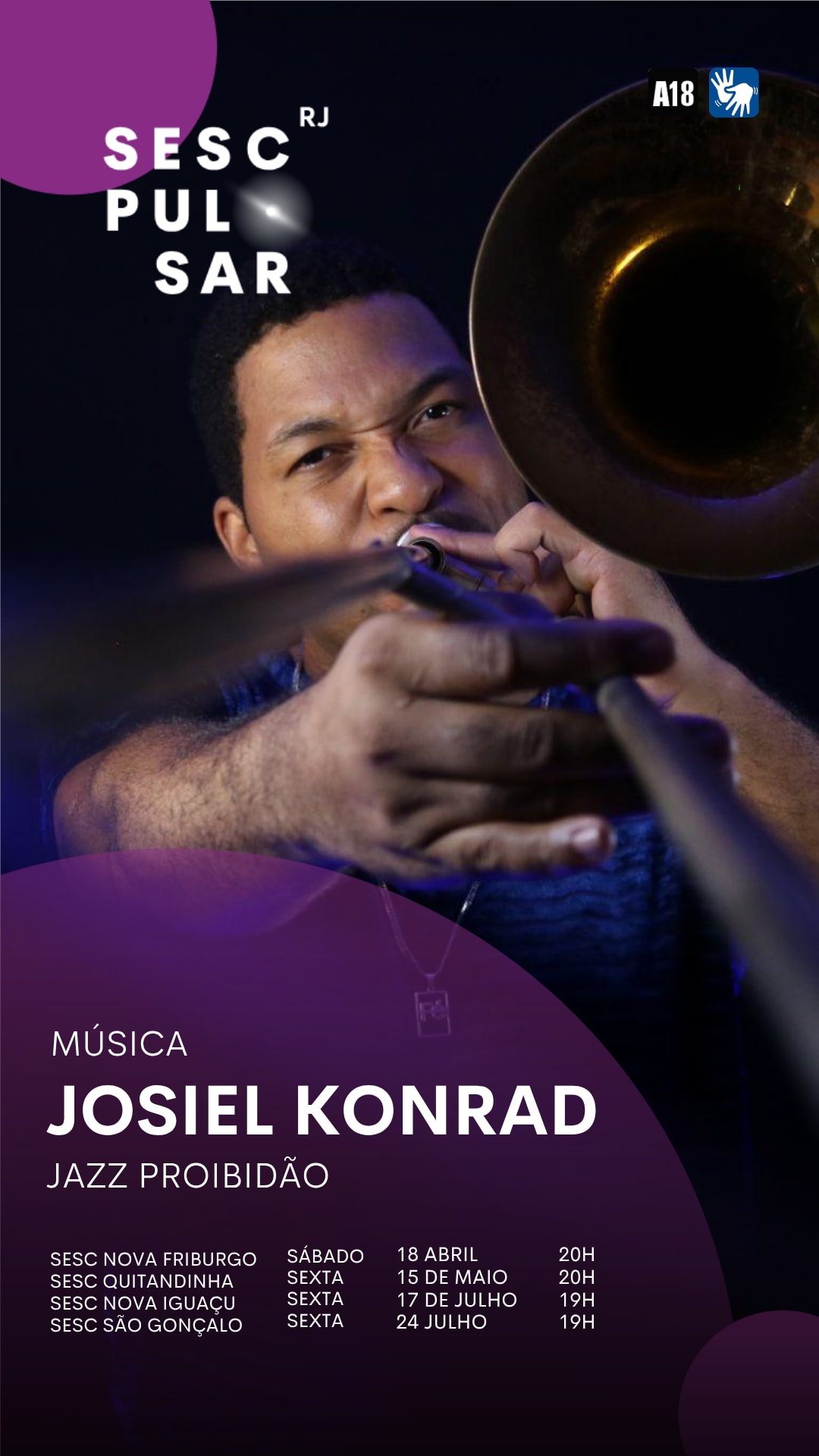 Josiel Konrad No Sesc Nova Iguaçu Cover