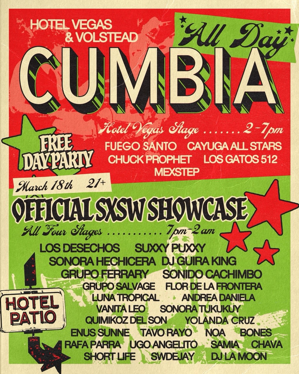 Official Sxsw Showcase Cover