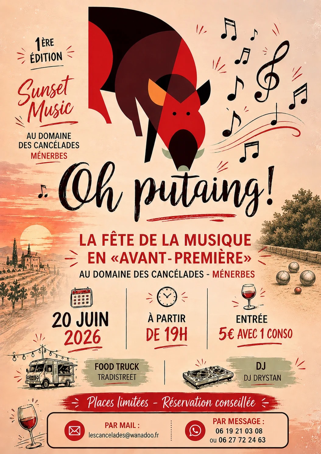 Soirée Domaine Des Cancélades Menerbes Cover