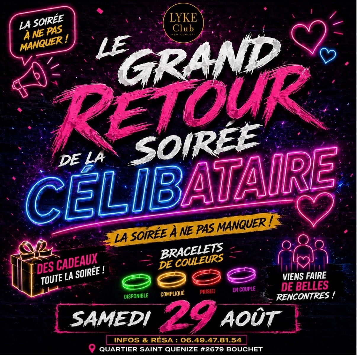 Le Retour De La Soirée Celibataire Du Lyke Avec Dj Drystan Cover