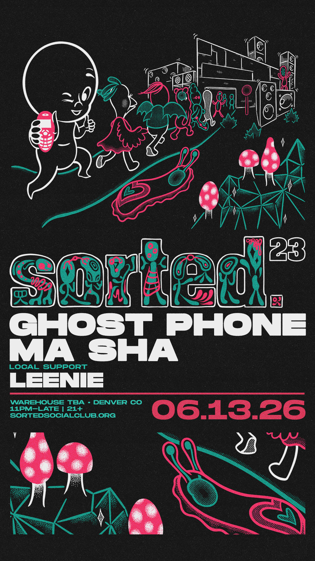 Sorted23 - Ghost Phone + Ma Sha Cover