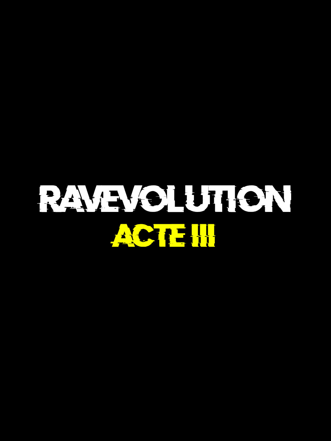 Ravevolution - Acte III Cover