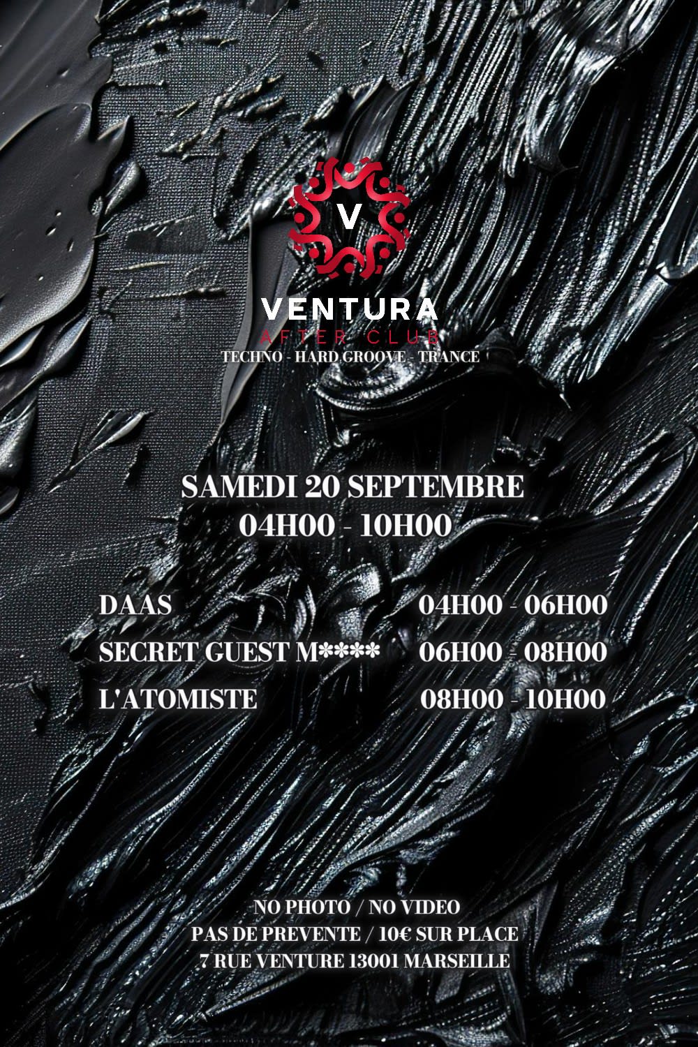 Ventura After Techno W/ Daas, M**** & L'atomiste Cover