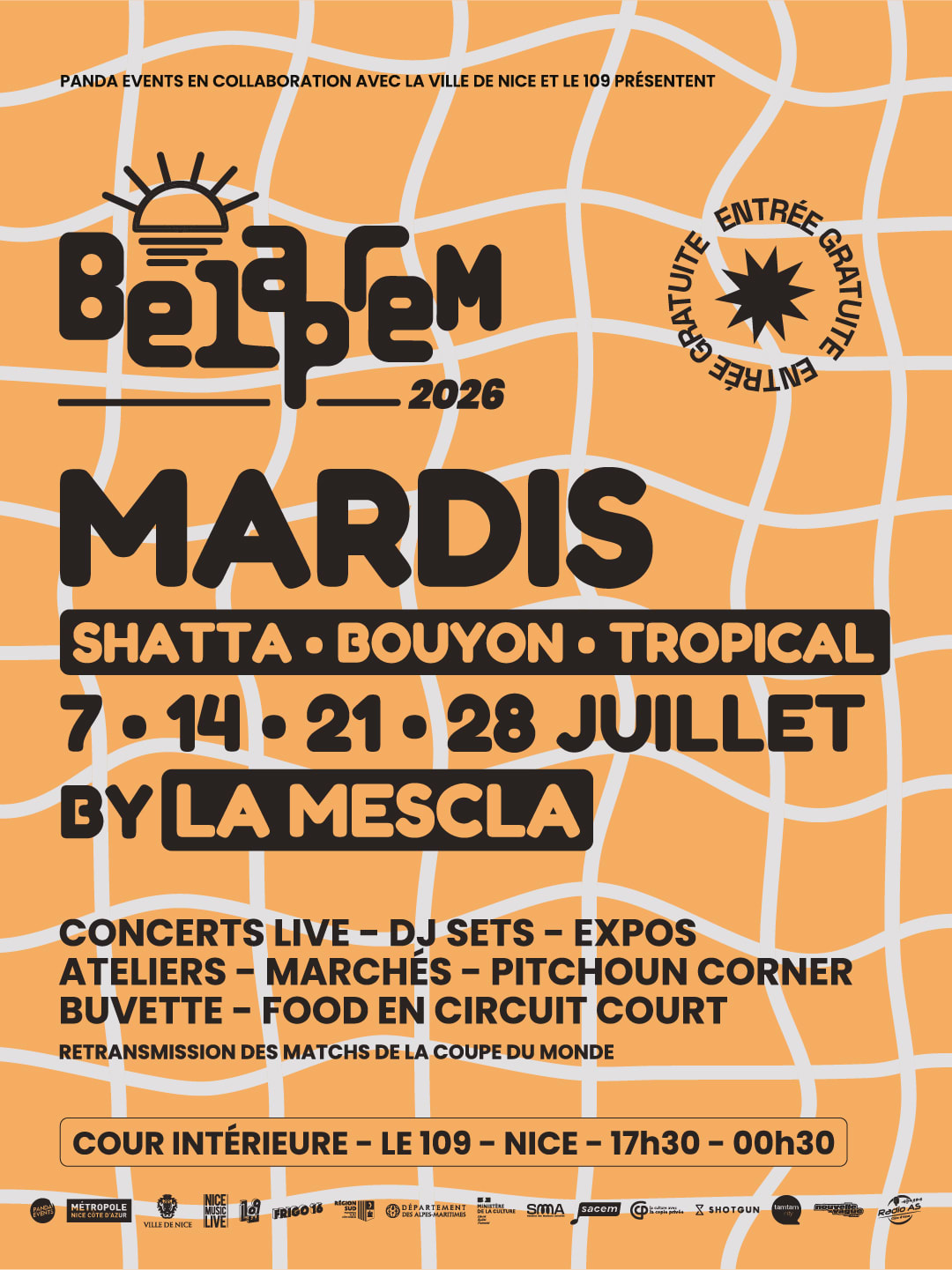 Belaprem X La Mescla @109 Cover