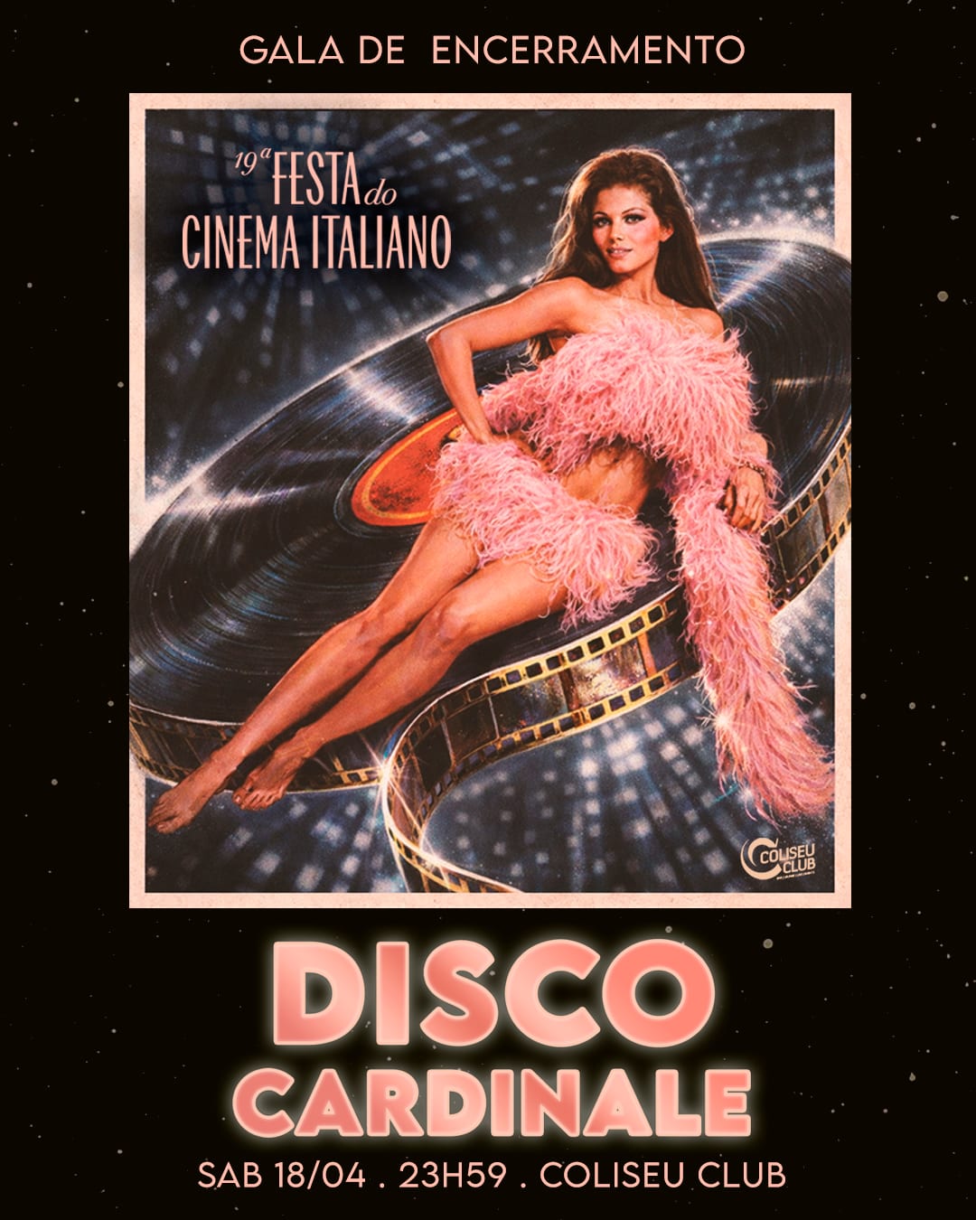 Disco Cardinale | Gala De Encerramento Festa Cinema Italiano Cover