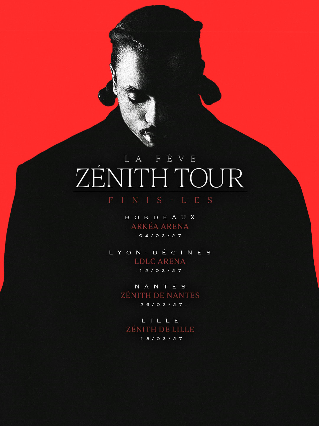 FINIS-LES ZÉNITH TOUR Cover