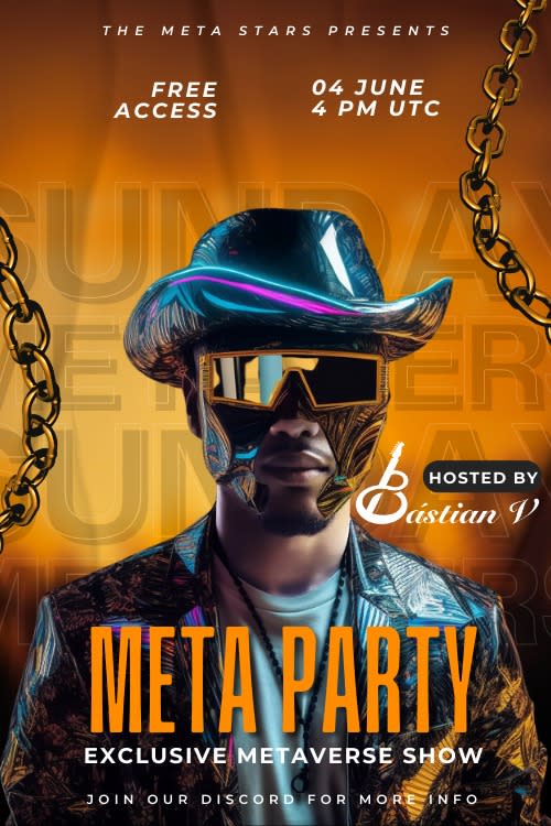 Meta Stars Party X Bastian V. Cover