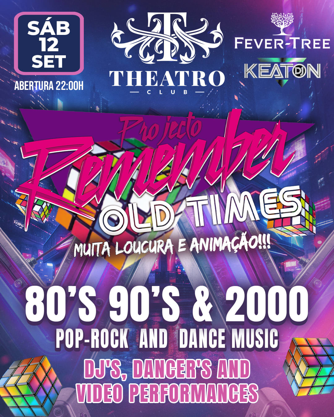🕺💿 Projecto Remember Old Times 💿✨ Cover