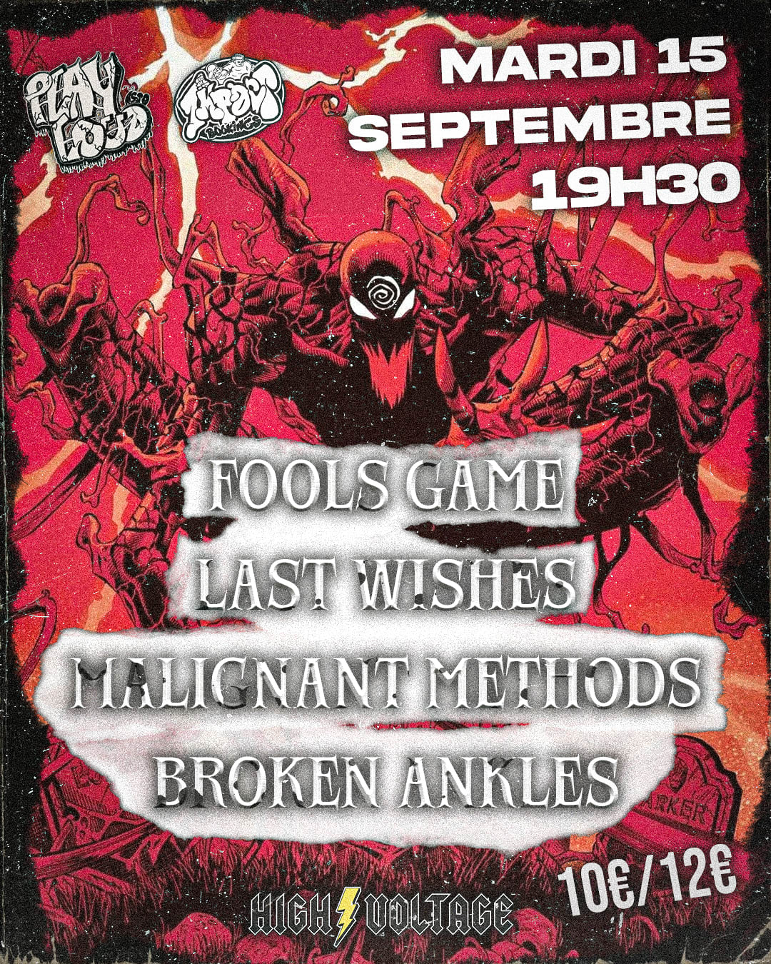 Hc Show - Fool's Game, Last Wishes And More - High Voltage Cover