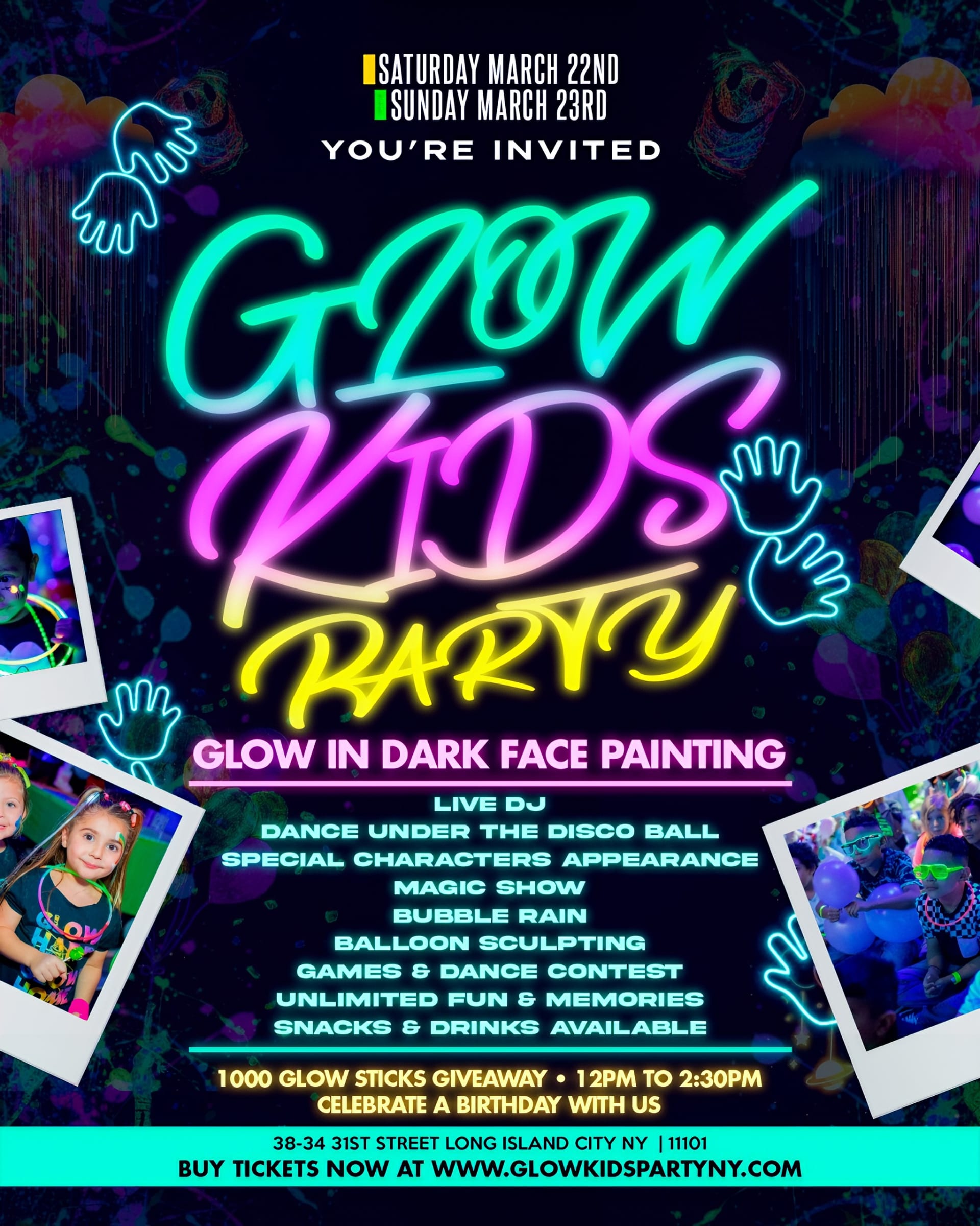 Glow Kids Party: Sunday Glow Extravaganza Cover