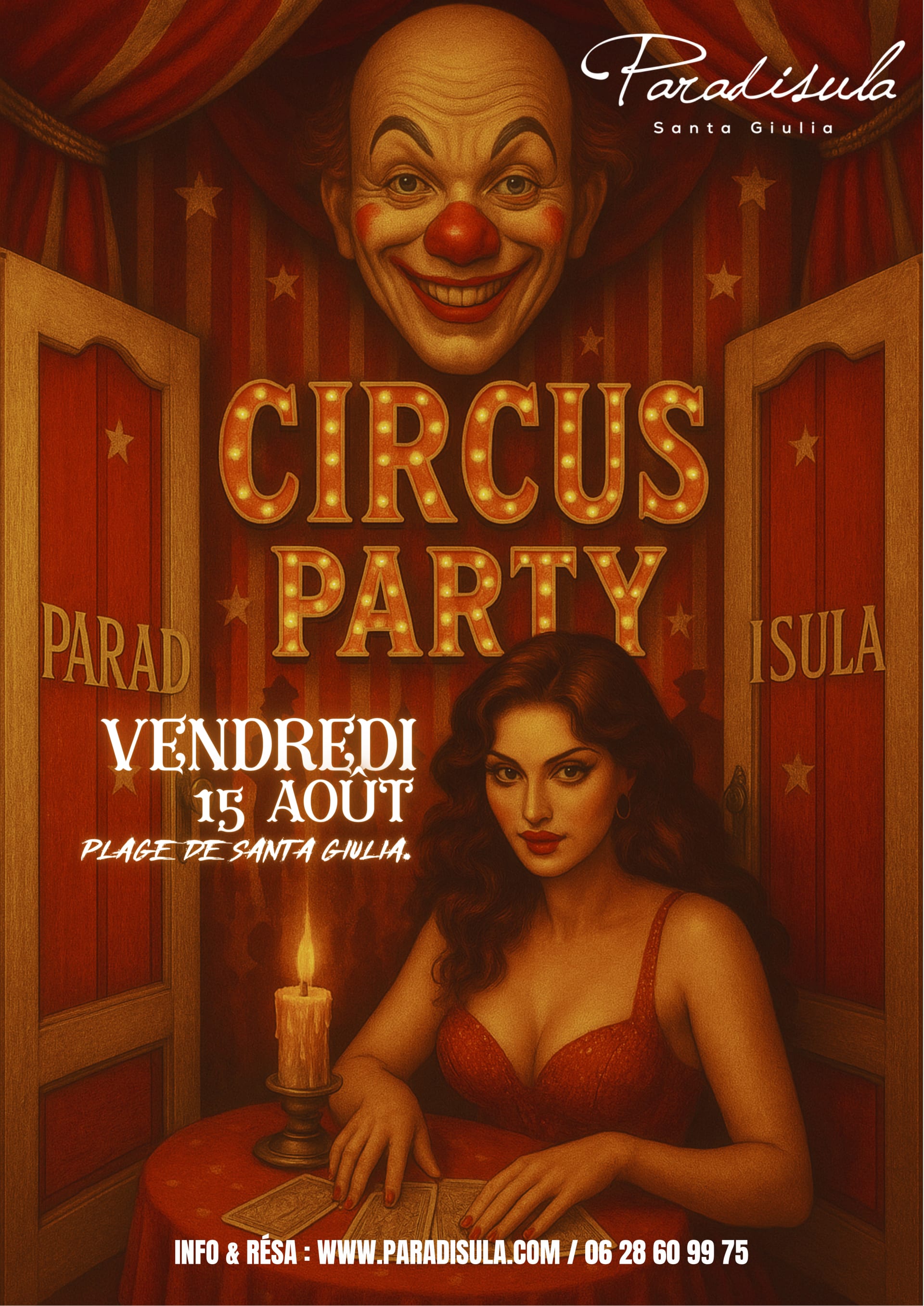Soirée Circus Cover
