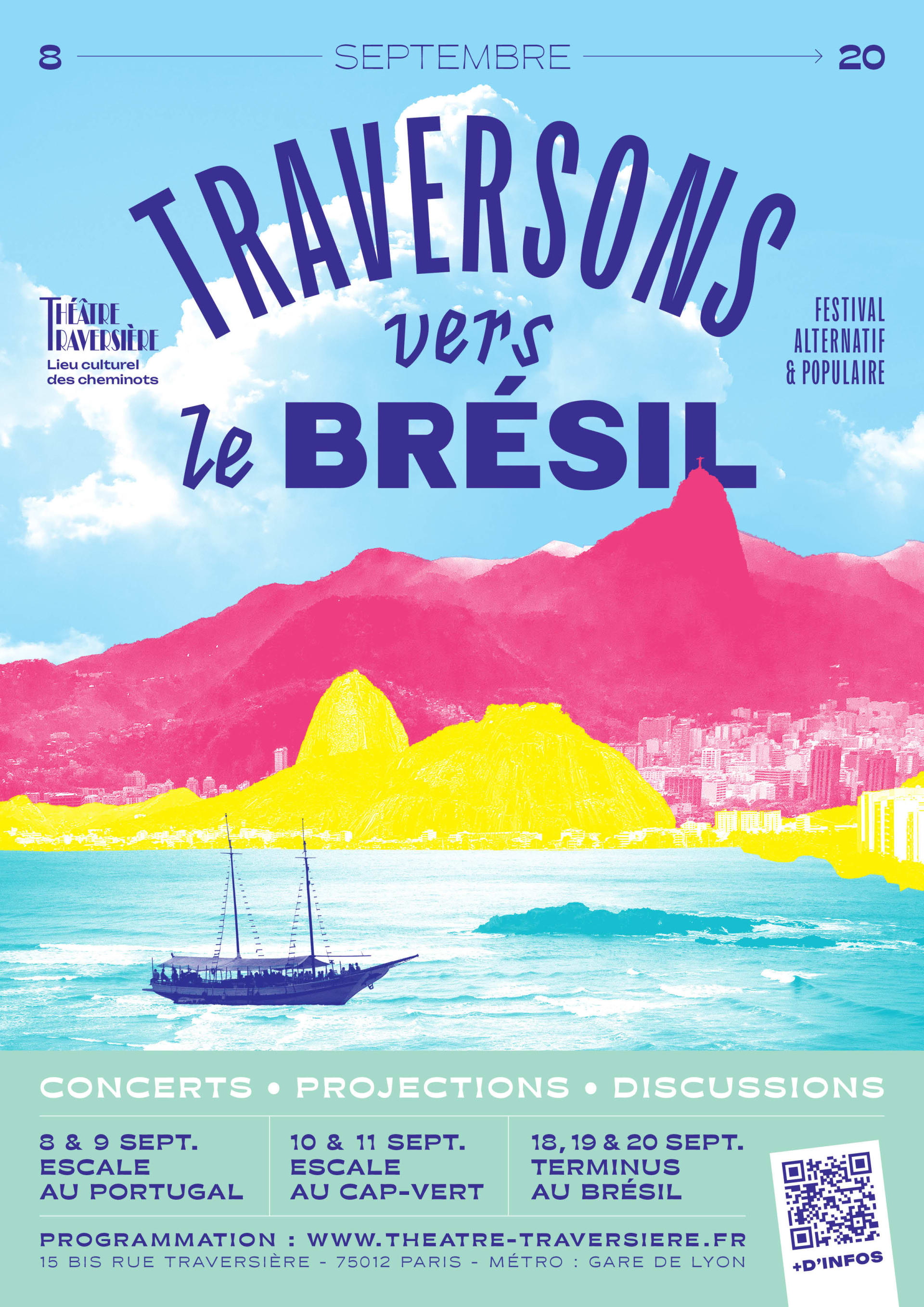 Festival Traversons! Vers Le Brésil Cover