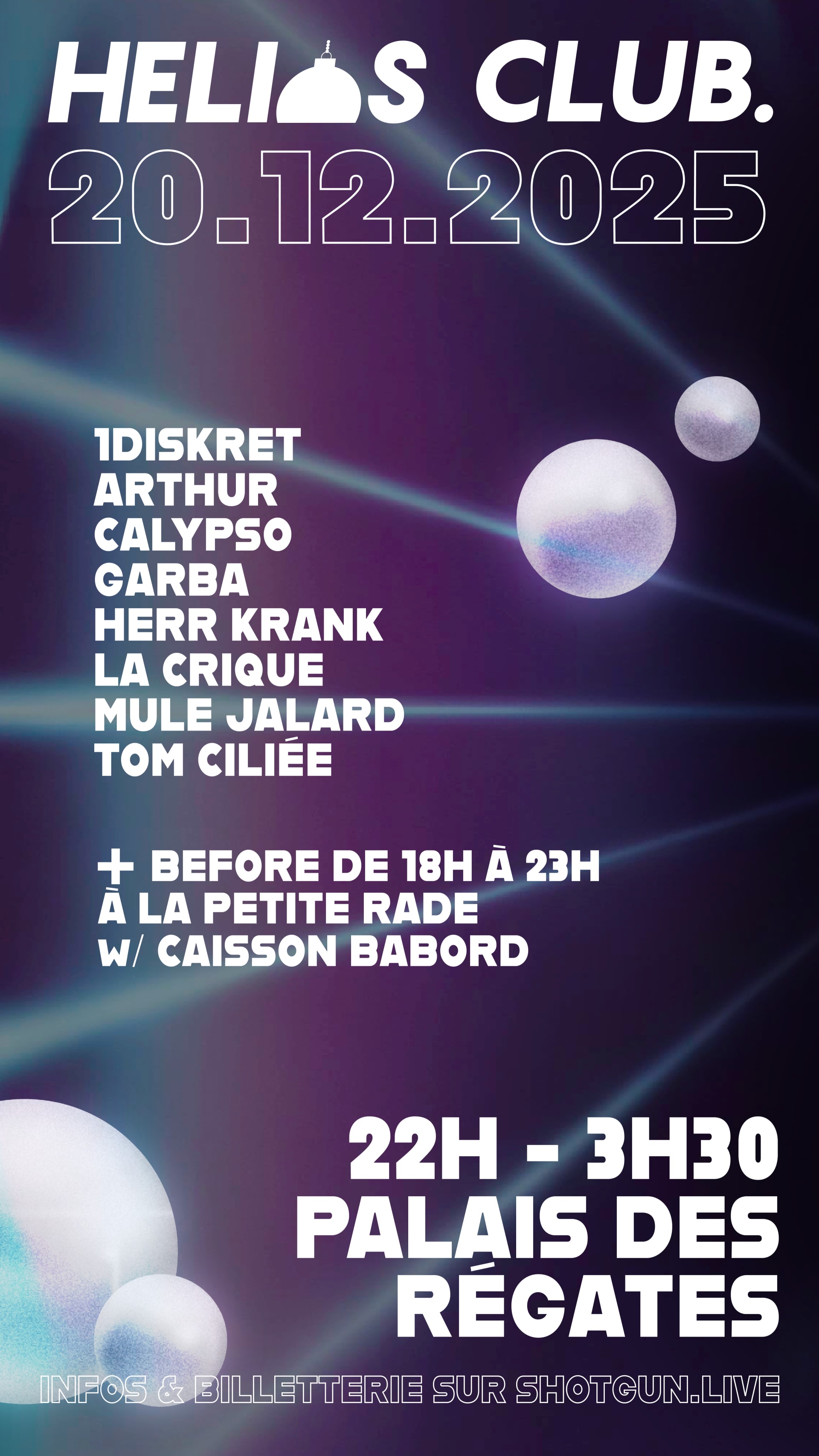 Helios Club. W/ Full Crew !! Cover