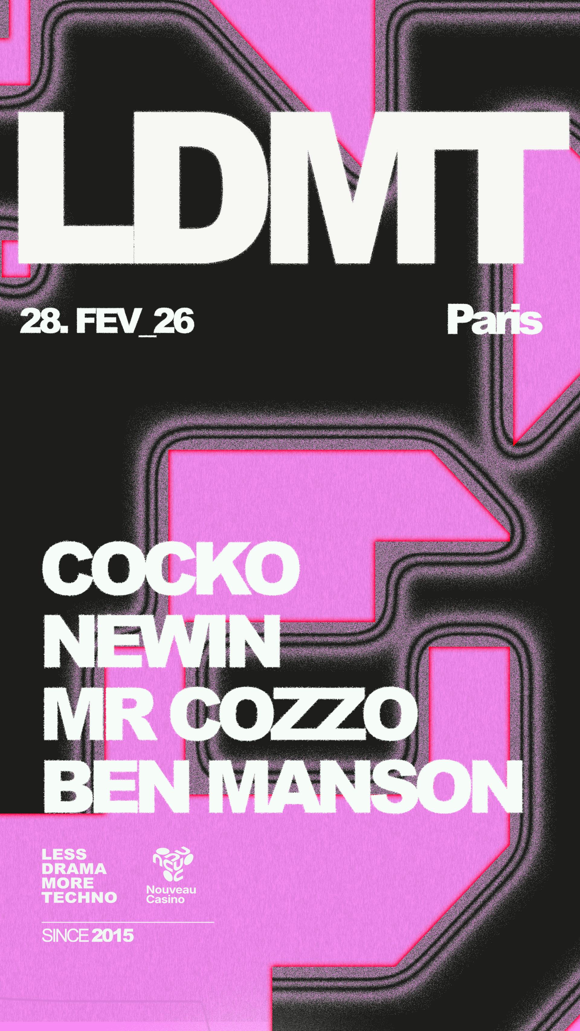 Less Drama More Techno [Let The Beat Control...] Cover