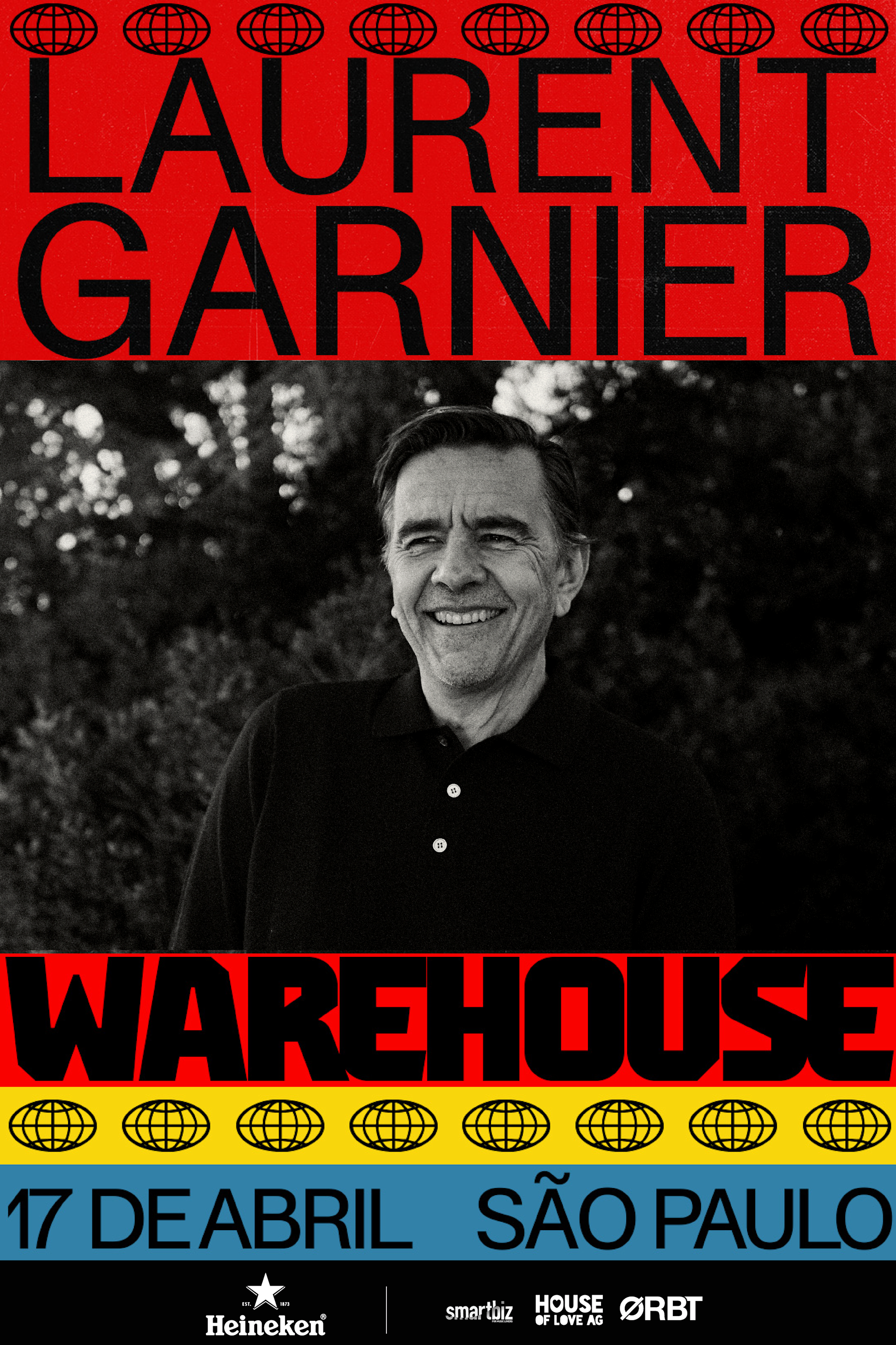 Warehouse Apresenta: Laurent Garnier Cover