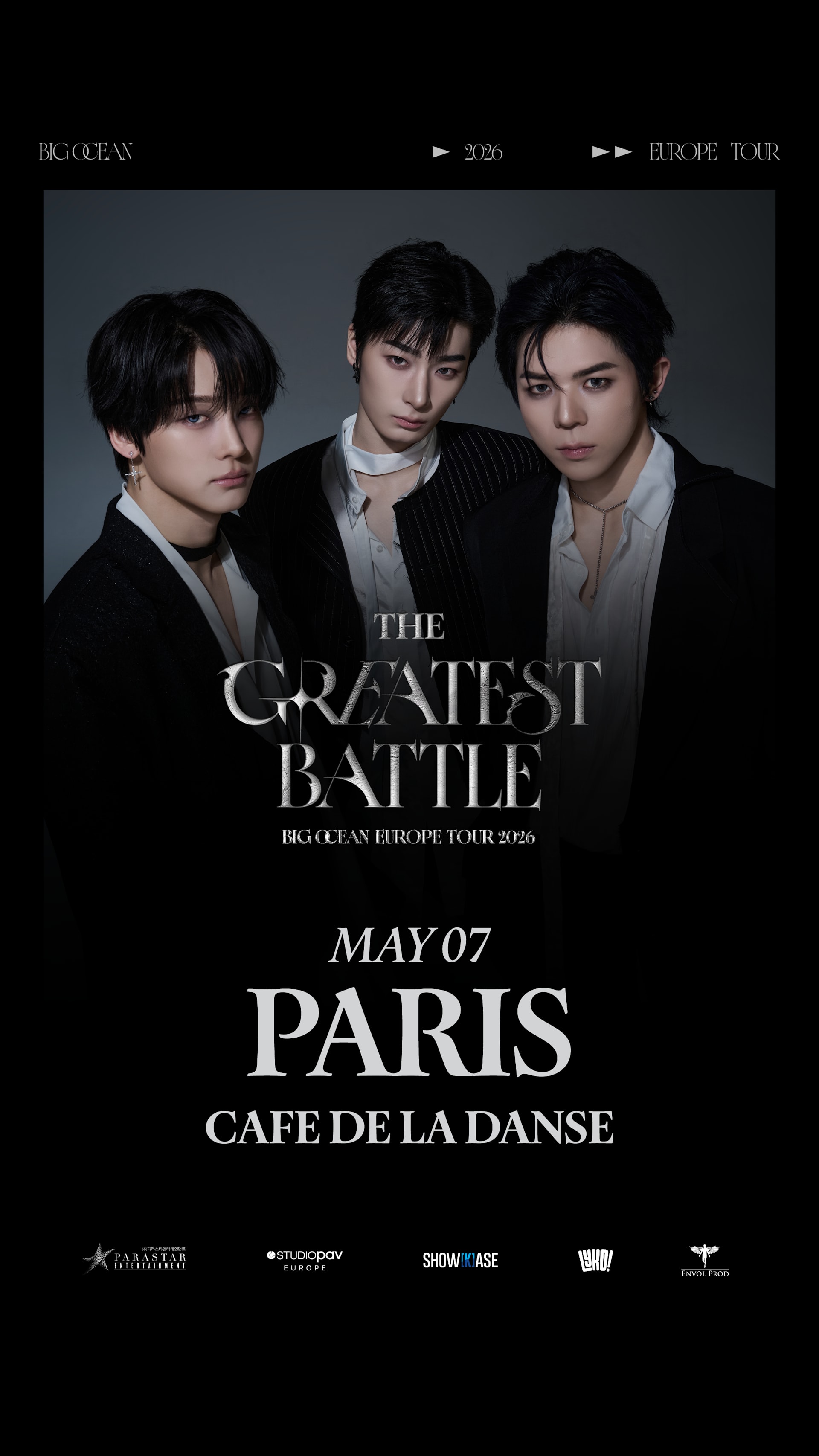 Big Ocean -The Greatest Battle- Paris Cover