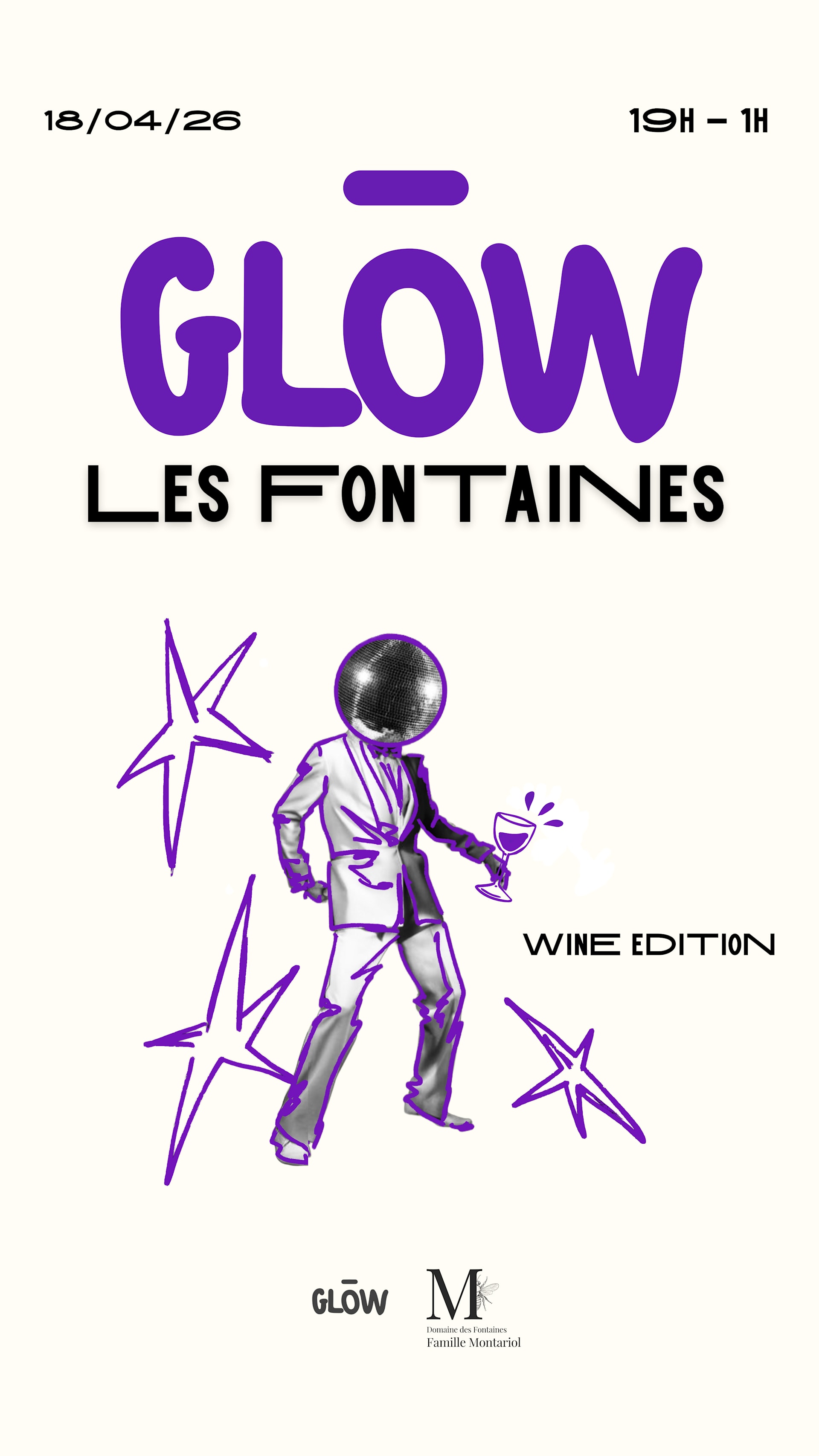 Glow X Domaine Des Fontaines Cover