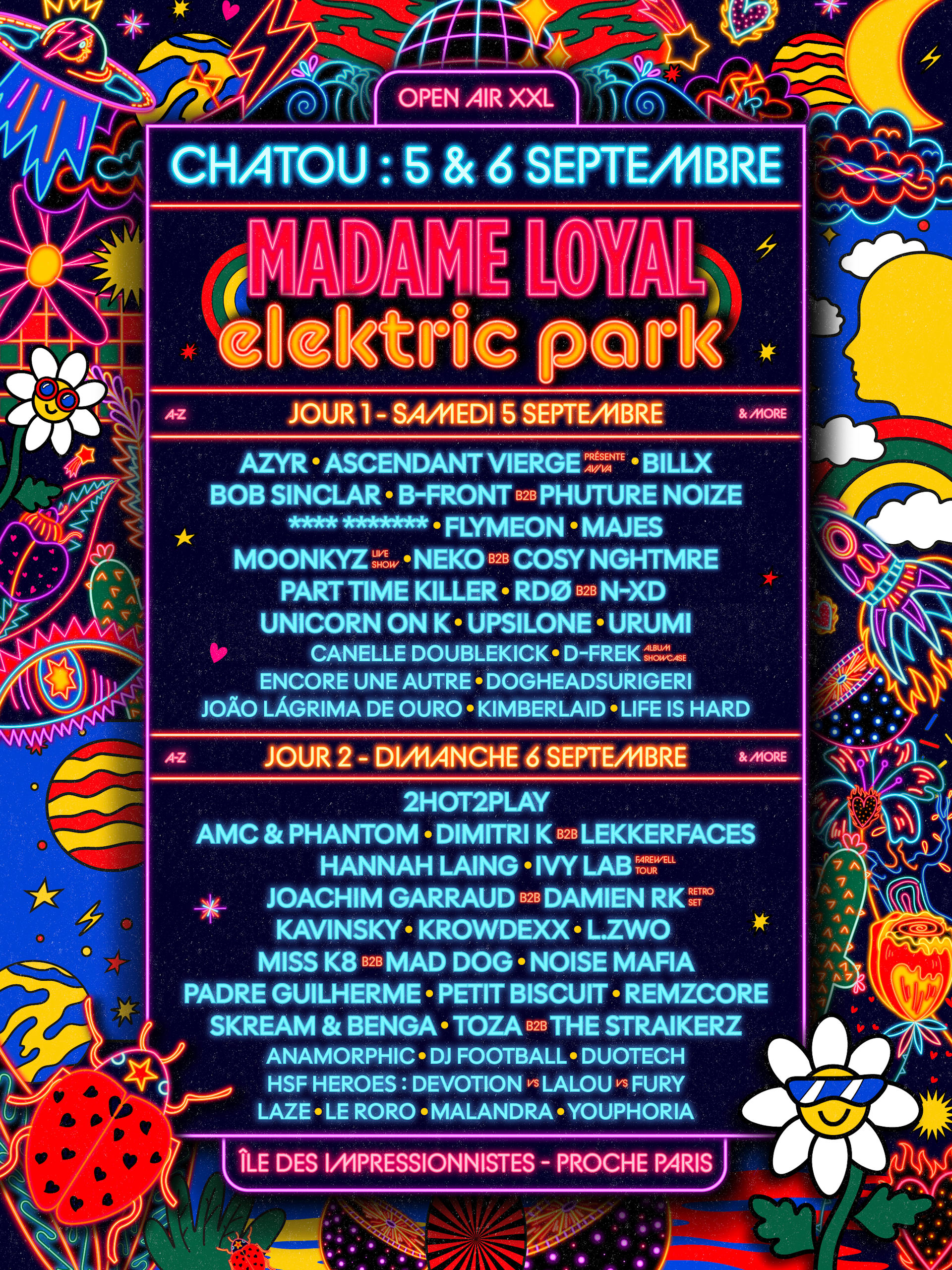 Madame Loyal X Elektric Park Cover