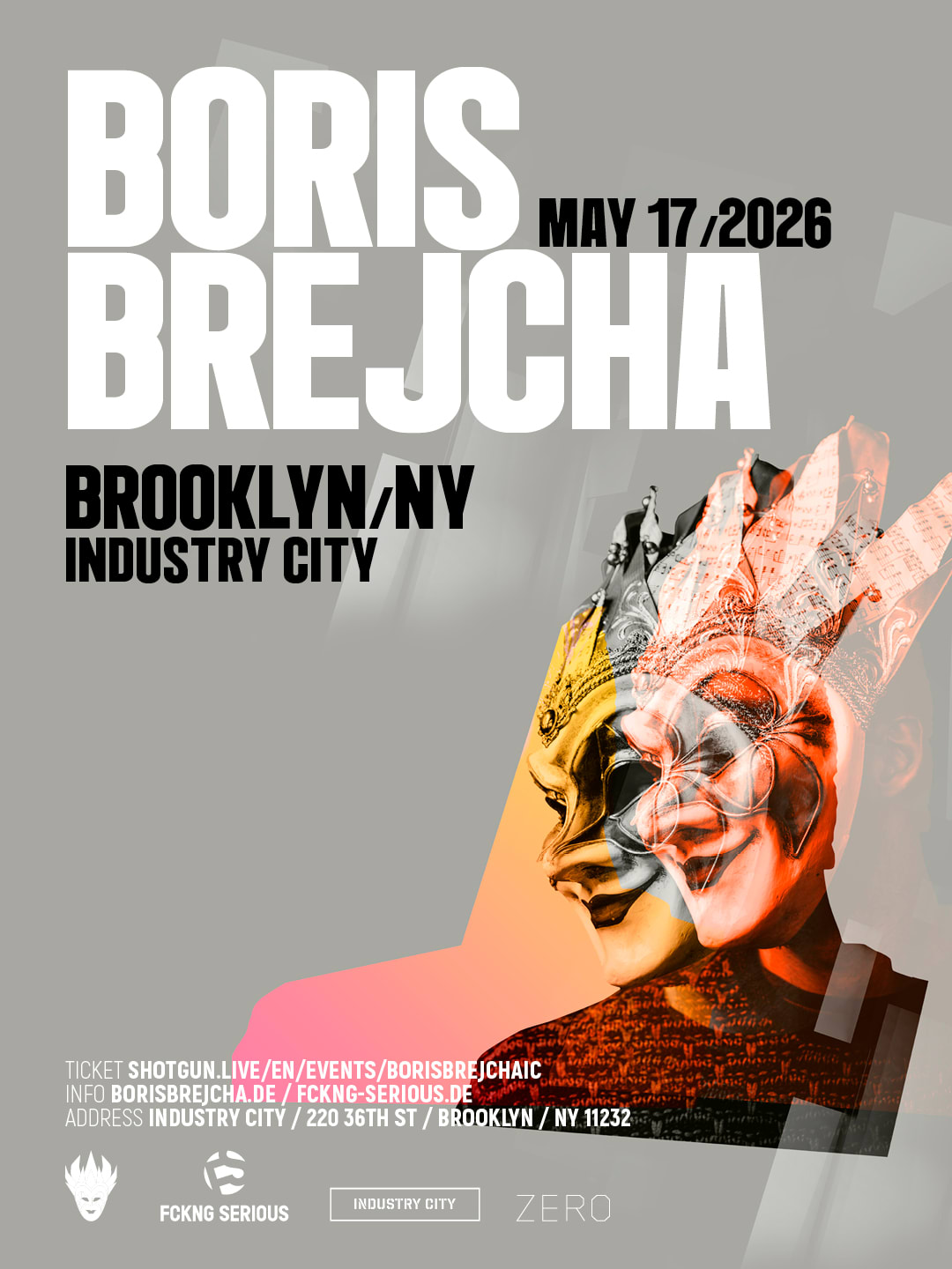 Boris Brejcha At Industry City. Cover
