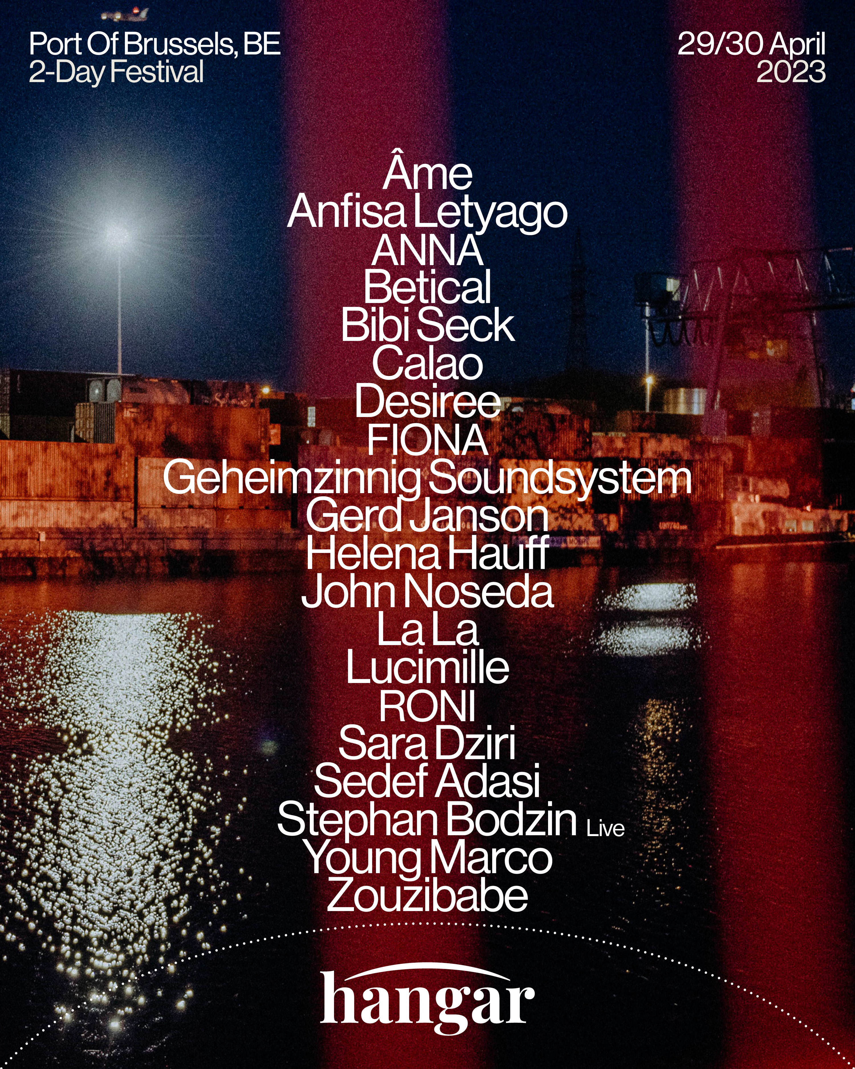 Hangar Festival 2023 - Brussels Cover