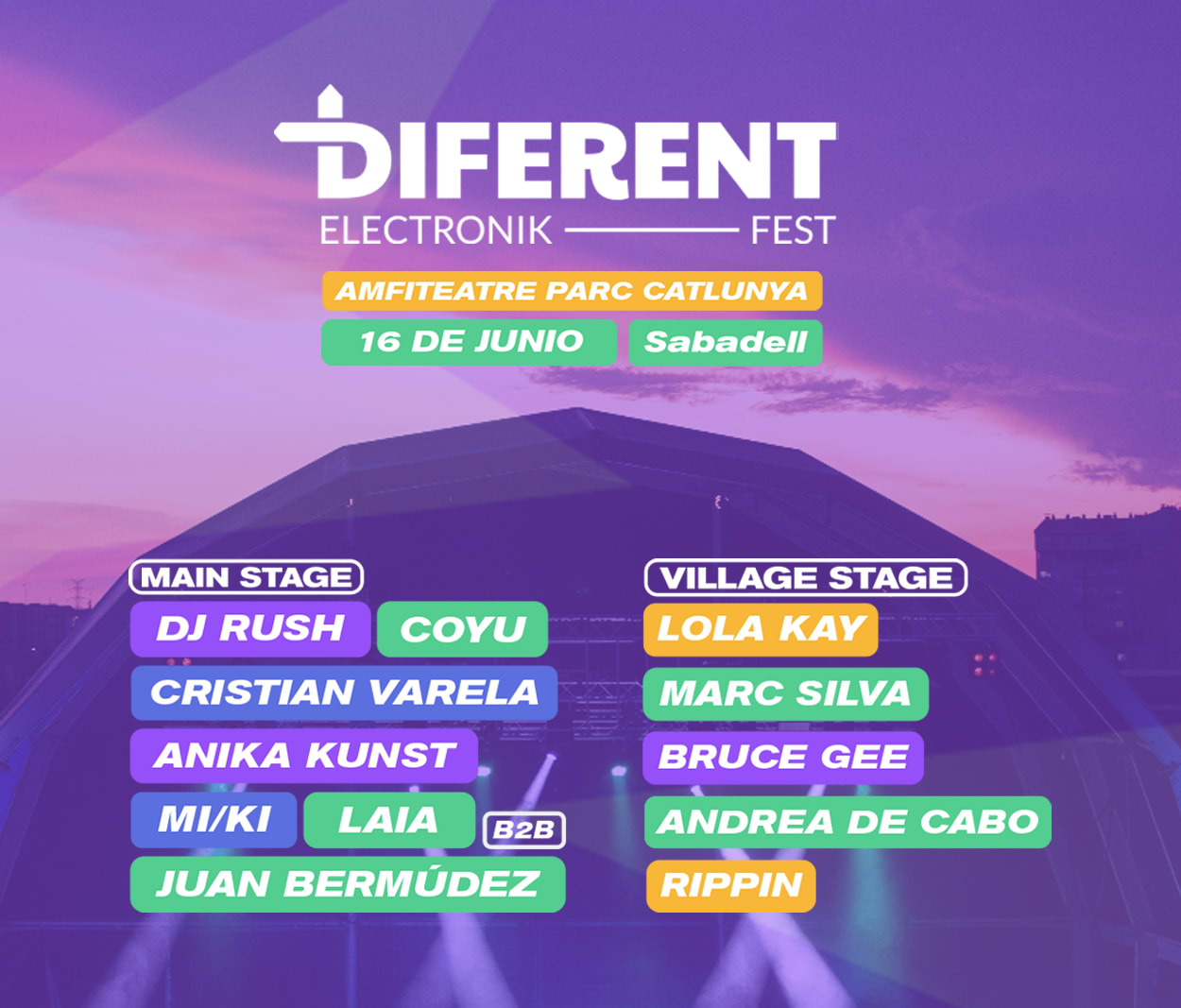 Diferent Festival Cover