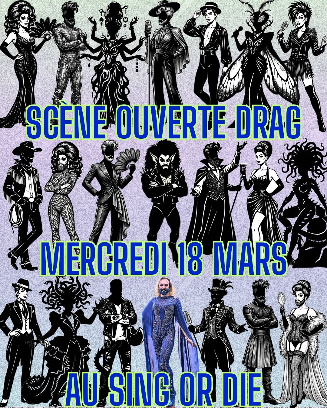 Scène Ouverte Drag 18 Mars Cover