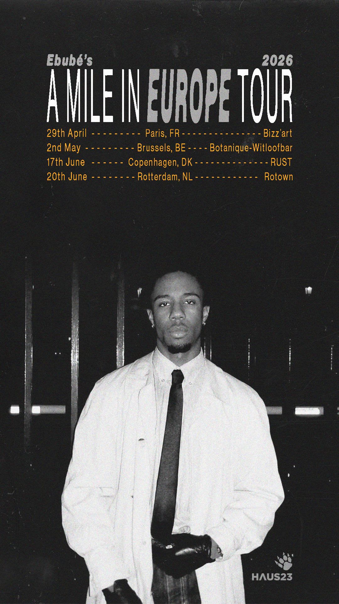 Ebubé - Paris | A Mile In Europe Tour Cover