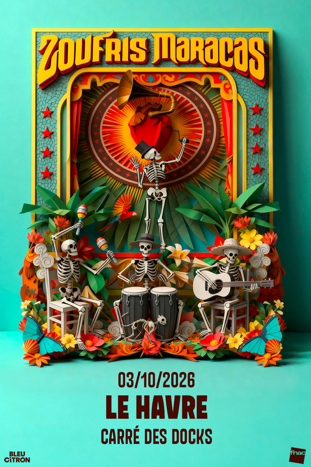 Zoufris Maracas - Le Carré Des Docks, Le Havre Cover