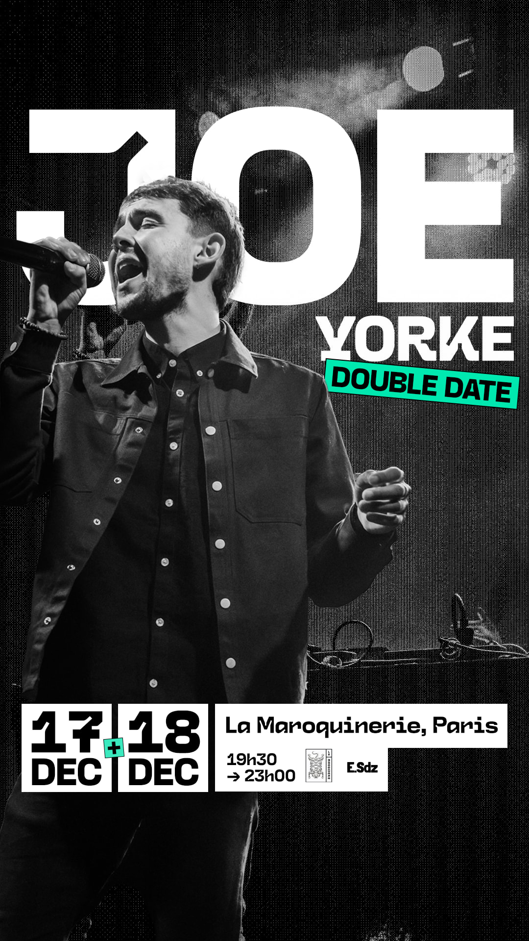 Joe Yorke + 1ère Partie @ La Maroquinerie Cover
