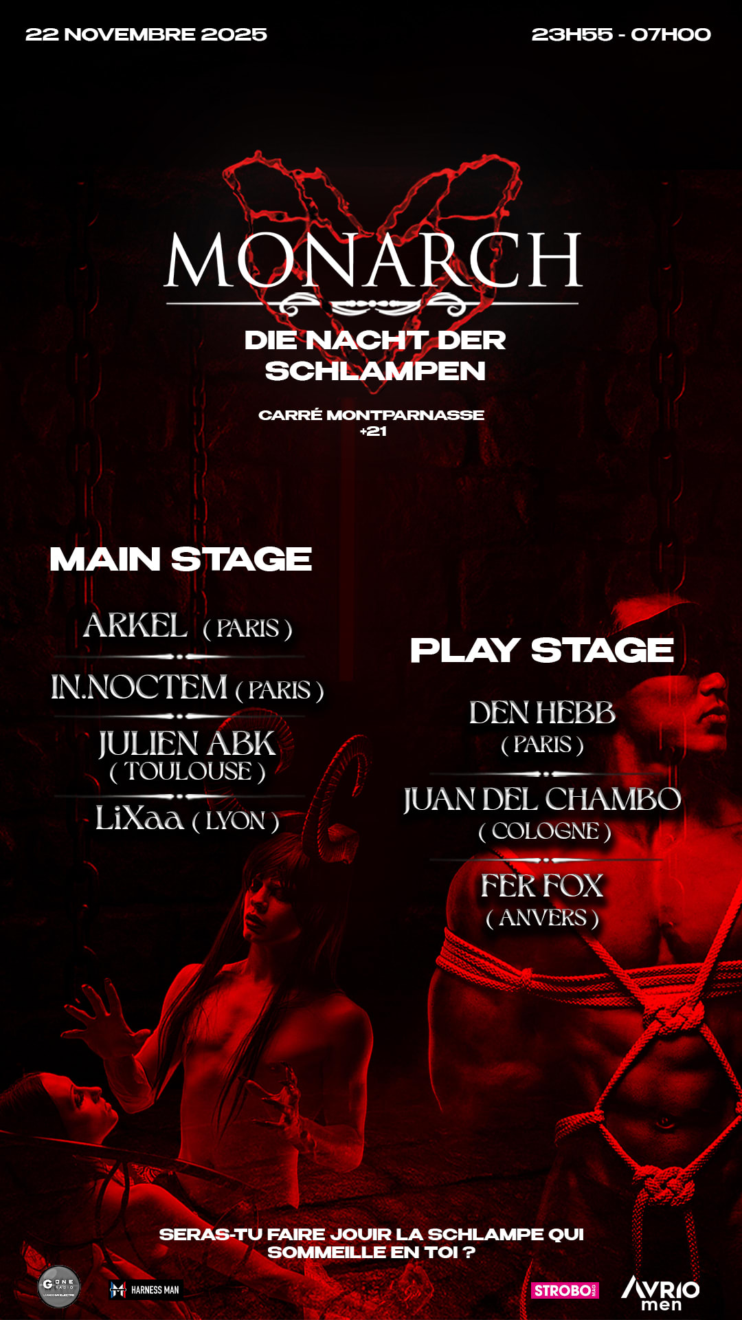 Monarch Die Nacht Der Schlampen Cover