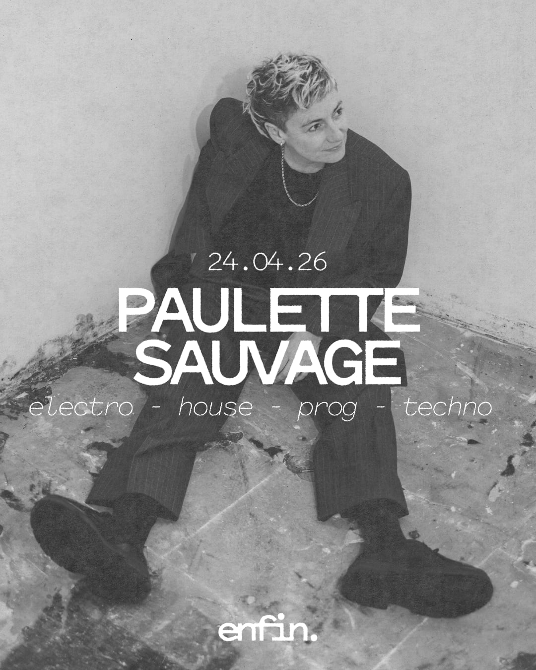 Paulette Sauvage @ Enfin. Cover