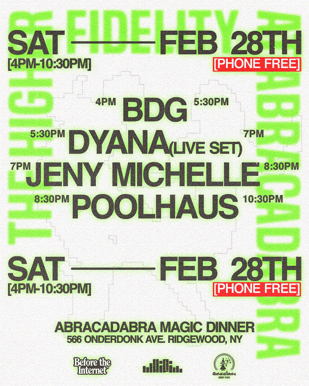 The Hifi At Abracadabra Cover