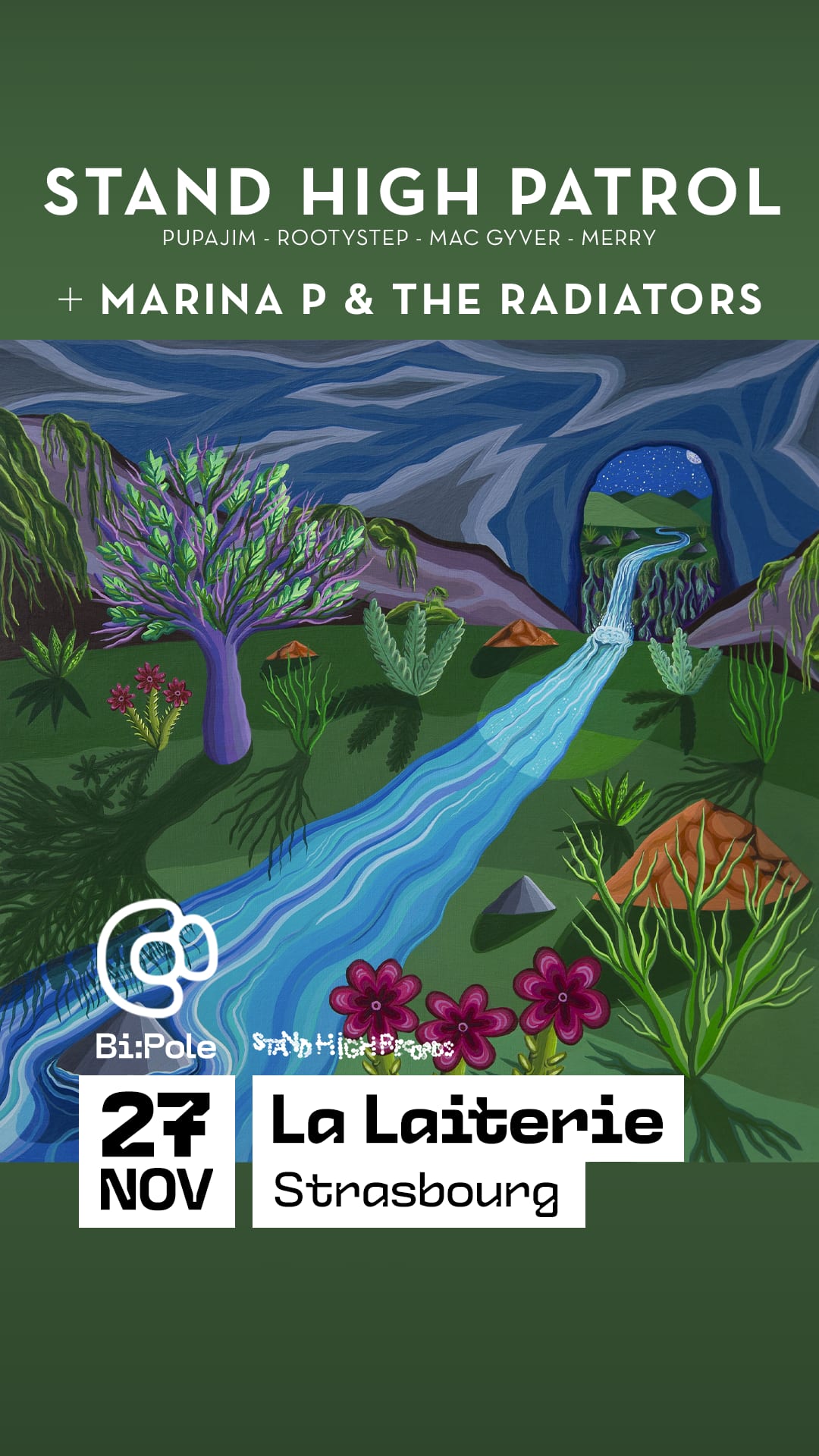 Stand High Patrol + Marina P & The Radiators @ La Laiterie Cover