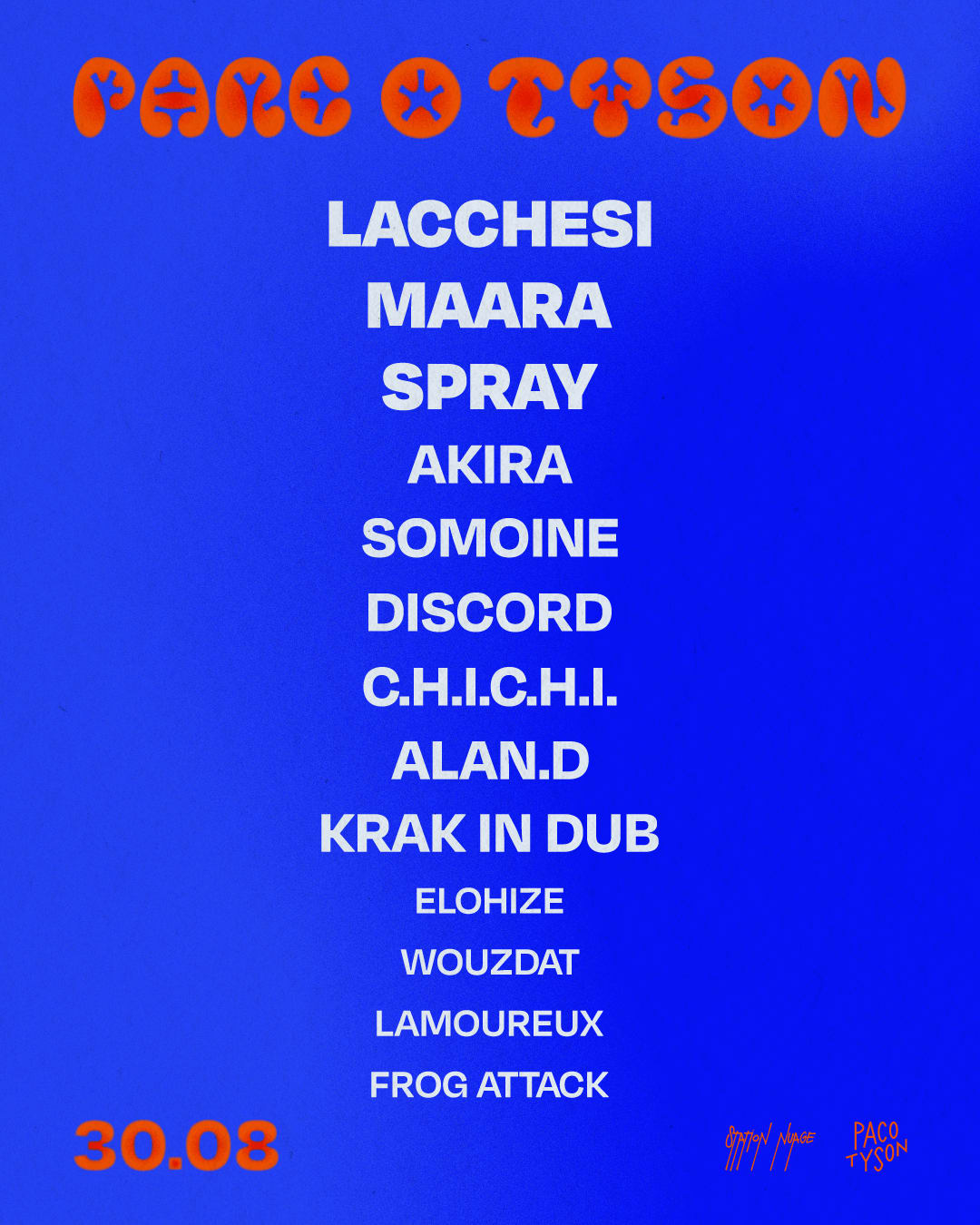Parc O Tyson • Open Air (Gratuit) 2025 Cover