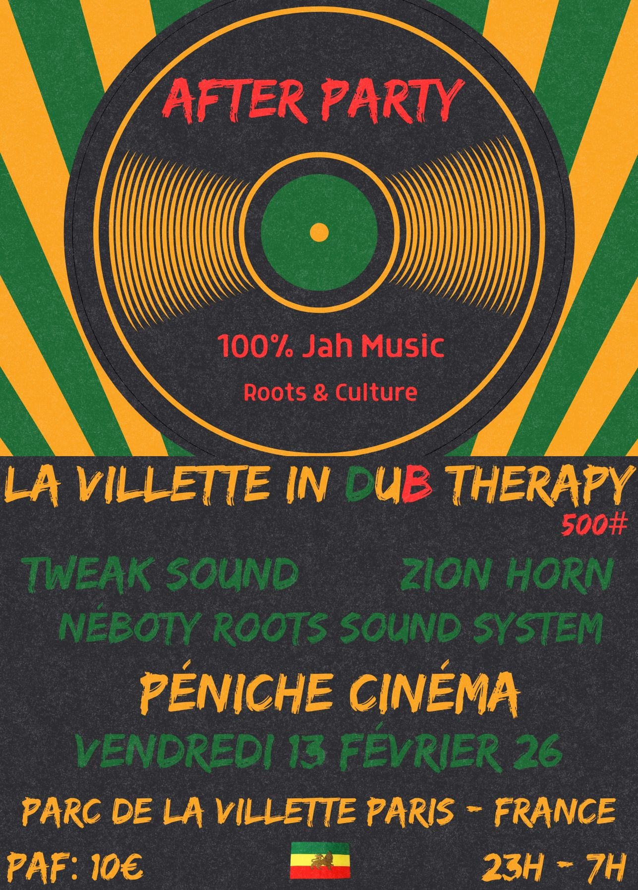 La Villette In Dub Therapy 500# Cover