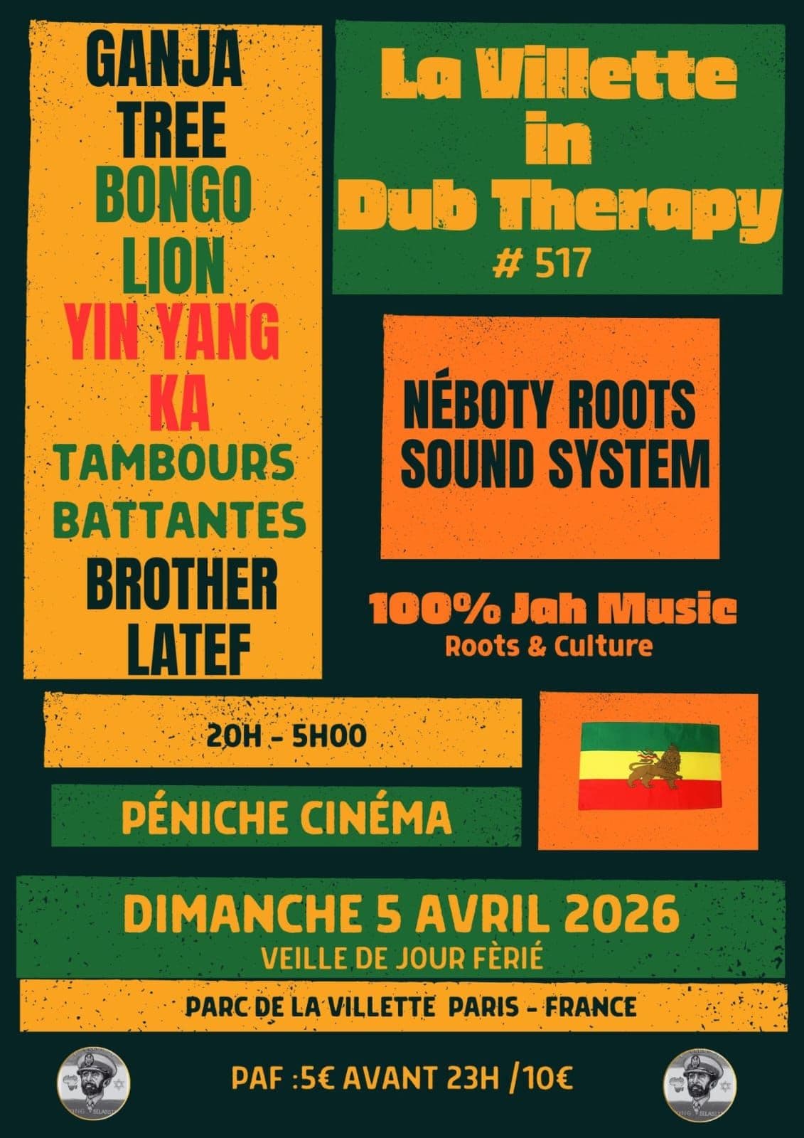 La Villette In Dub 517# Cover