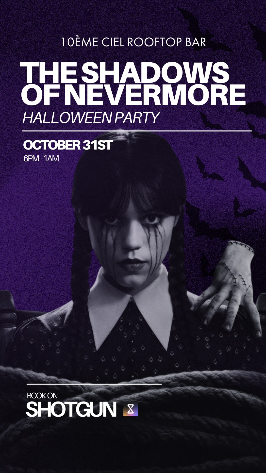 Rooftop 10ème Ciel X Halloween Night ! Cover