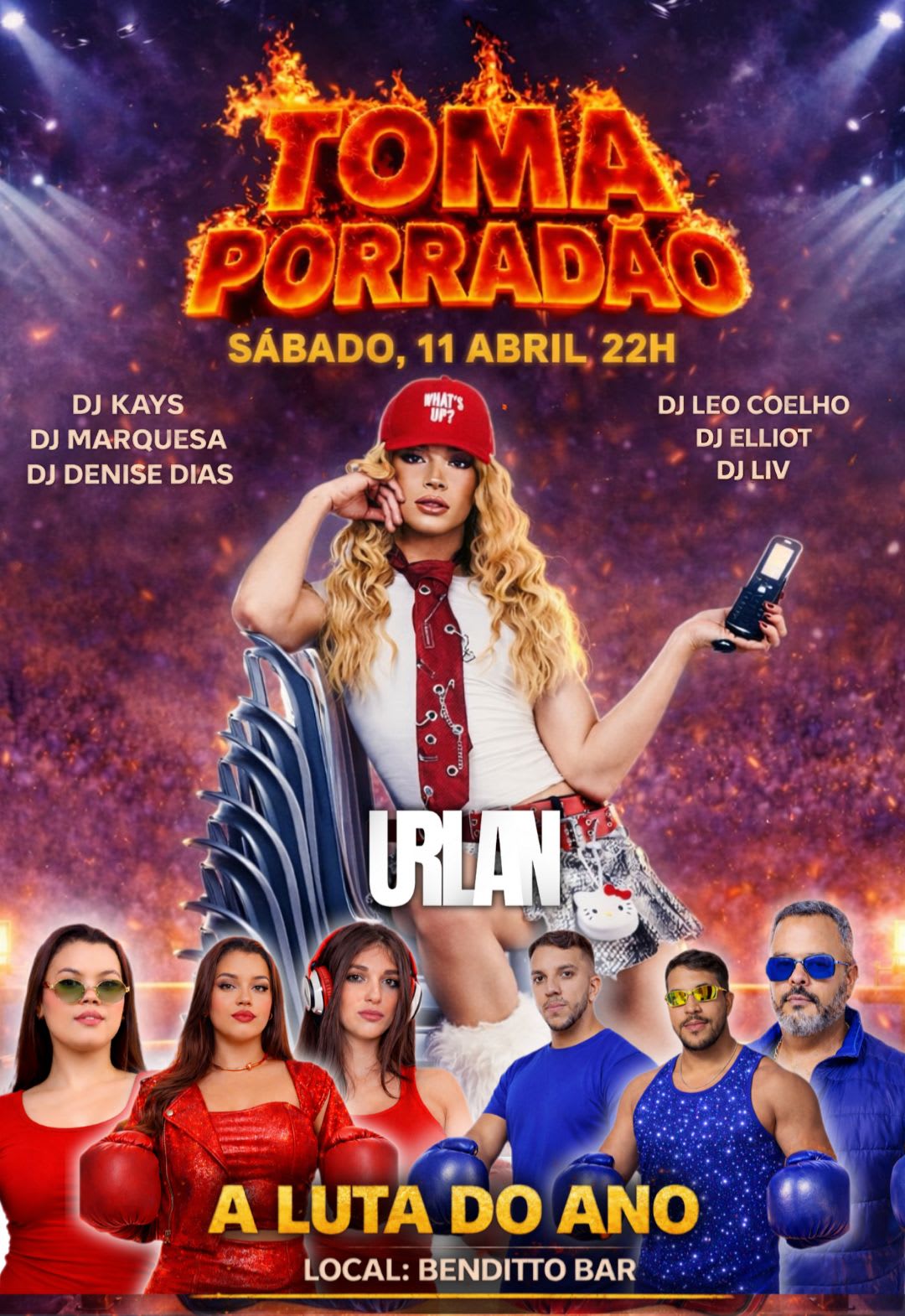 Toma Porradão Com Urlan Cover