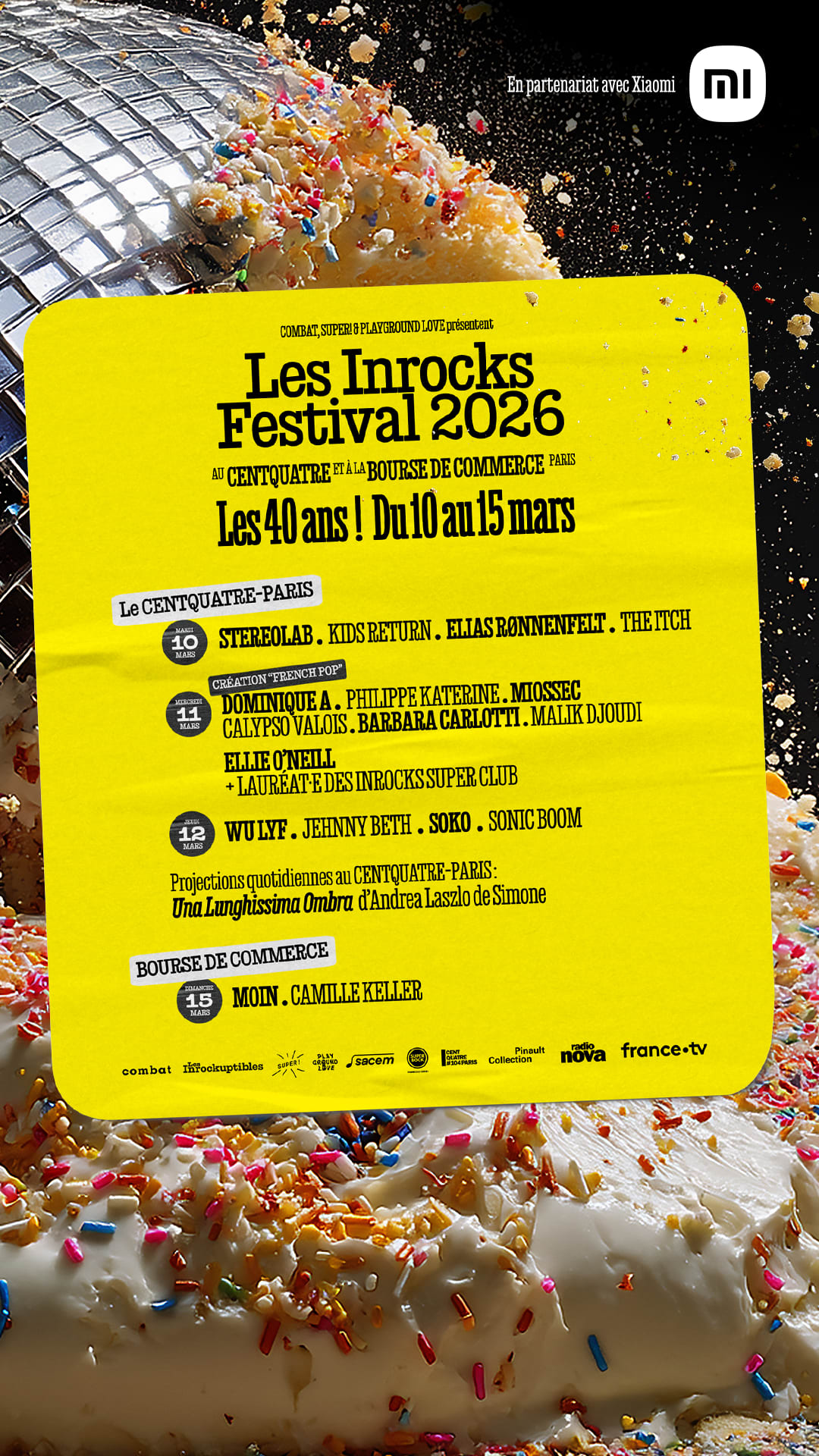 Les Inrocks Festival 2026 Cover