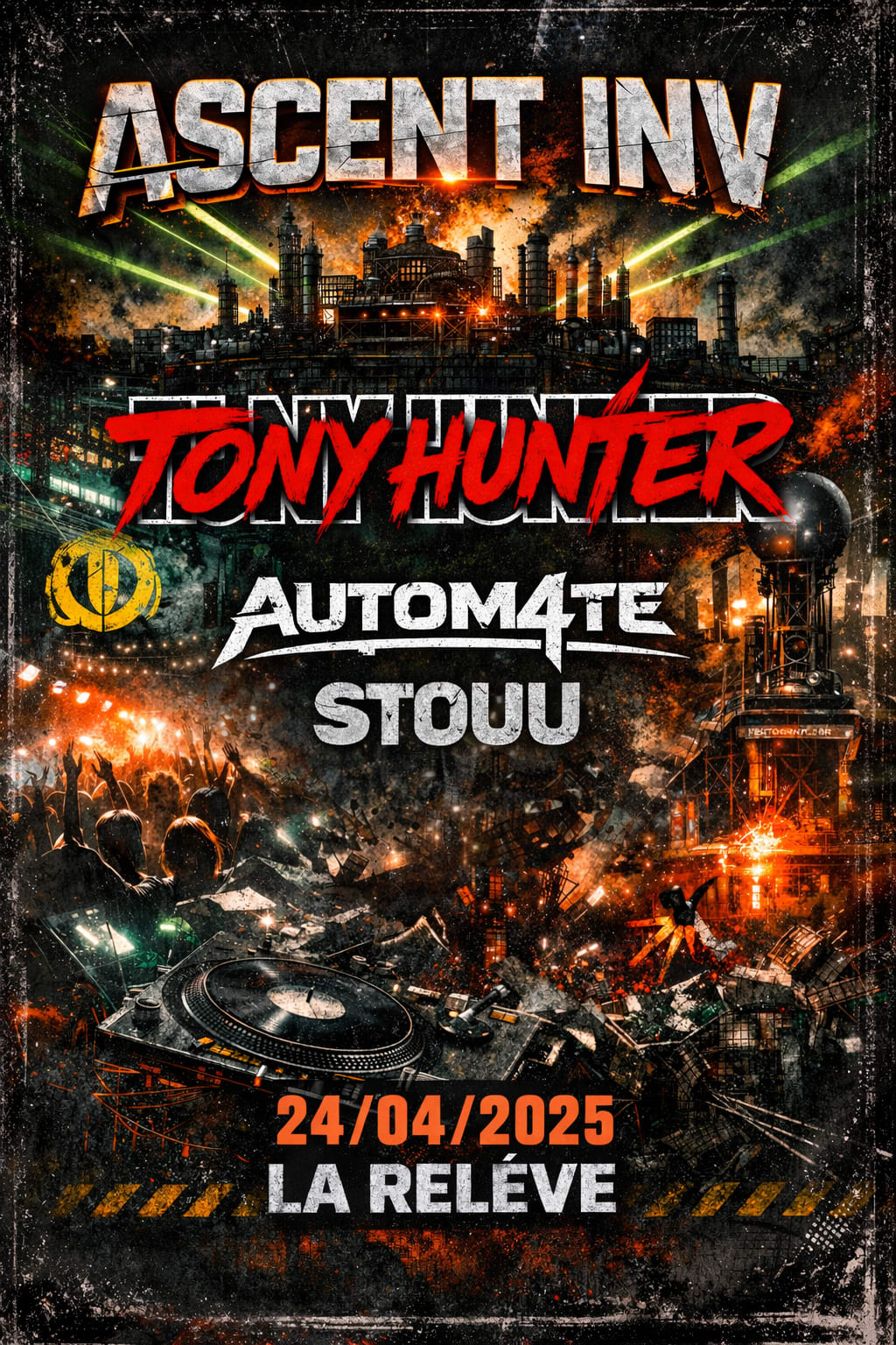 Ascent Inv. Tony Hunter, Autom4te, Stouu Cover