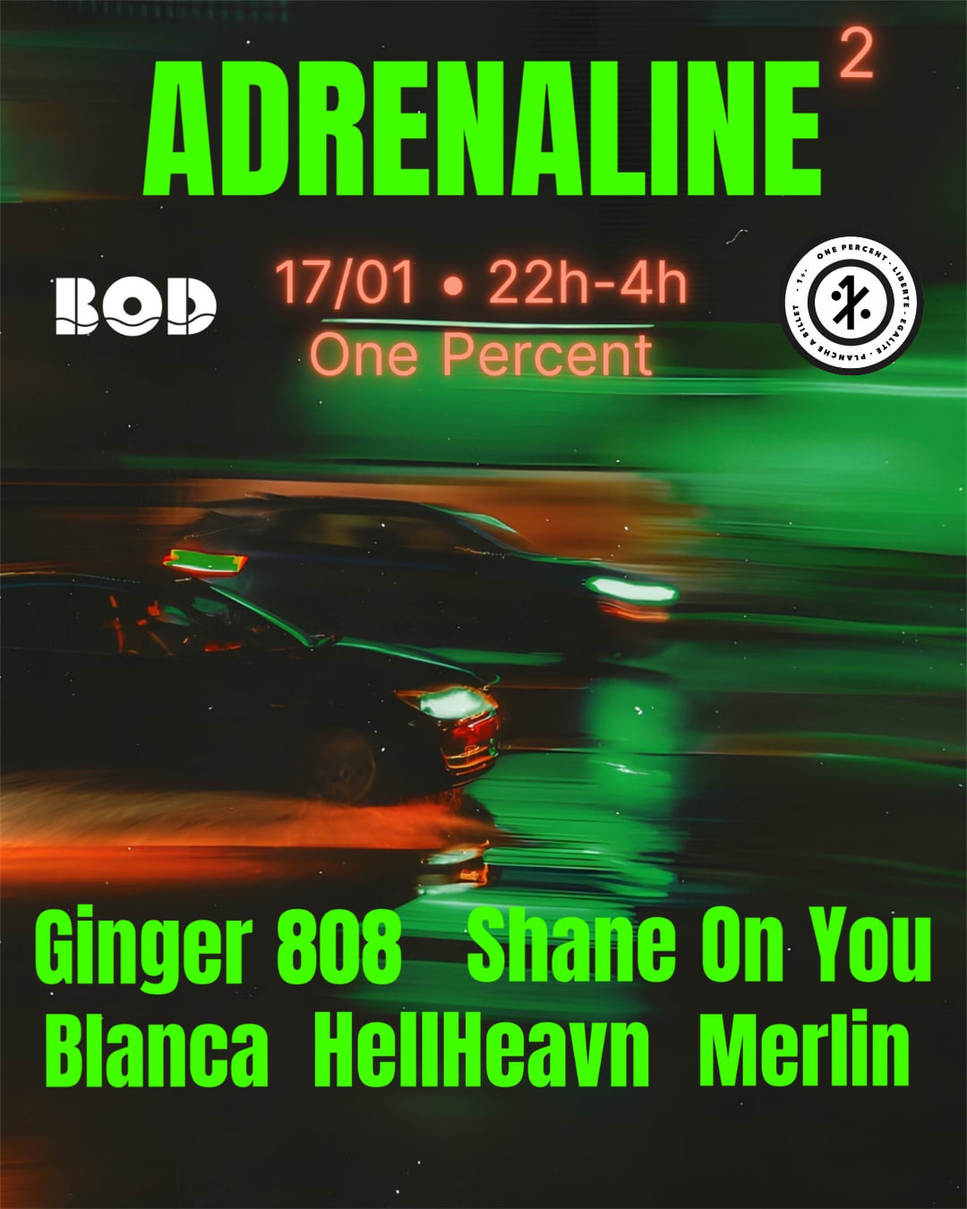 Bod Adrenaline #2 Cover