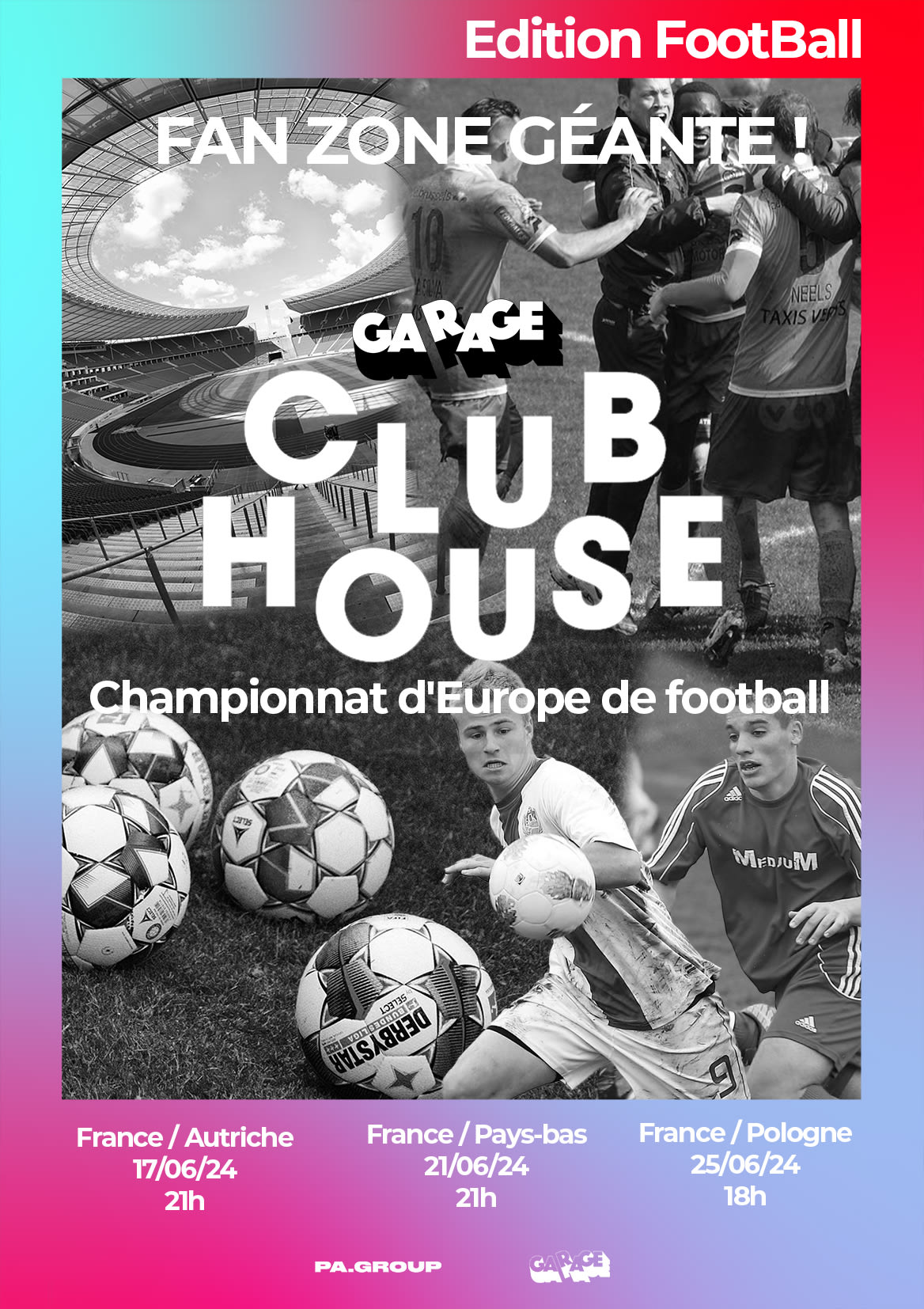 Du Sport En Direct À Garage Pour L'euro De Football 2024 ! Cover