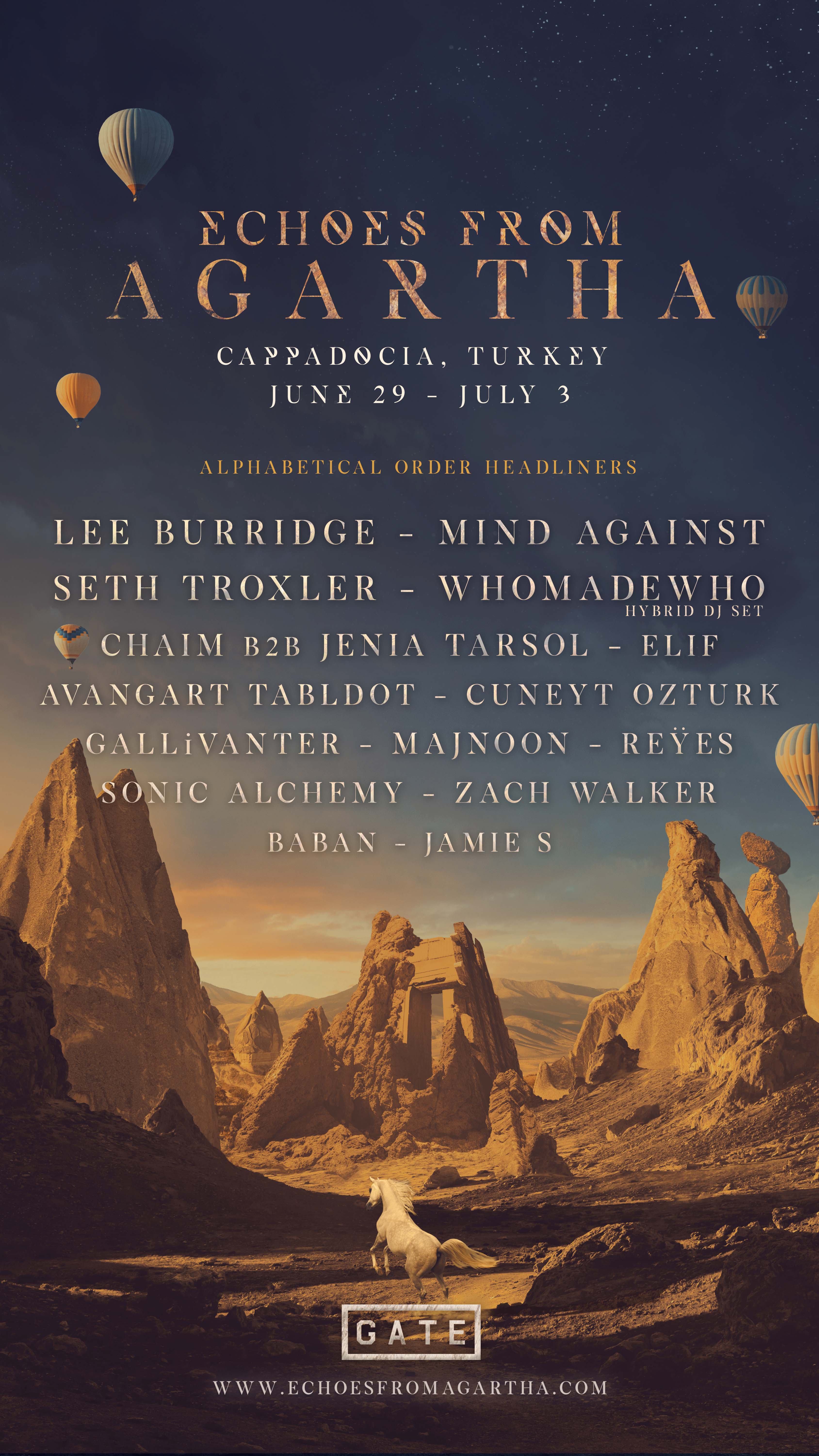 Echoes From Agartha 2022 - Cappadocia / Turkey Cover