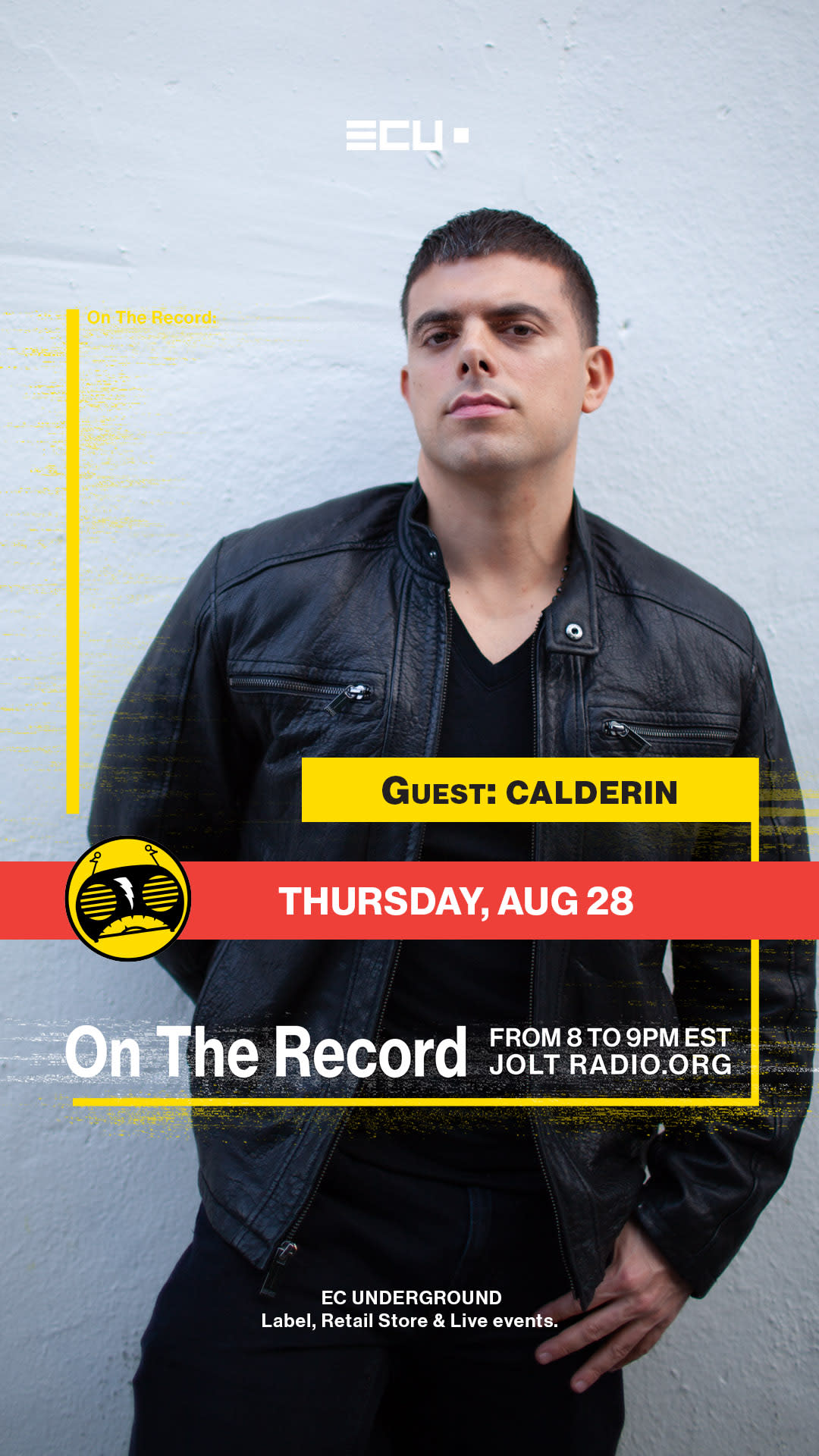 Jolt Radio: On The Record ( Guest: Calderin ) Cover