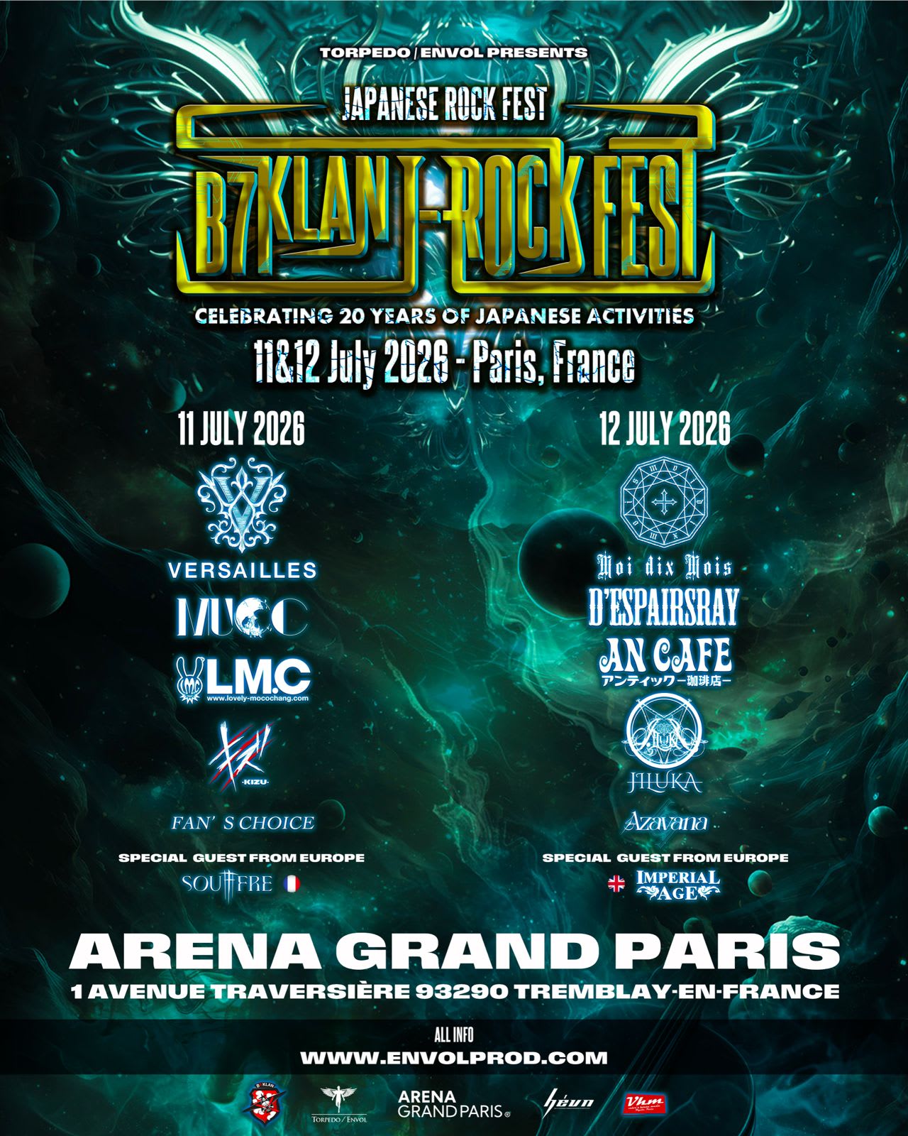 B7klan J-Rock Fest Cover