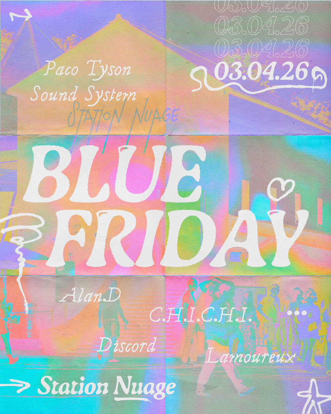 Blue Friday (Gratuit) W/ Paco Tyson Sound System Cover