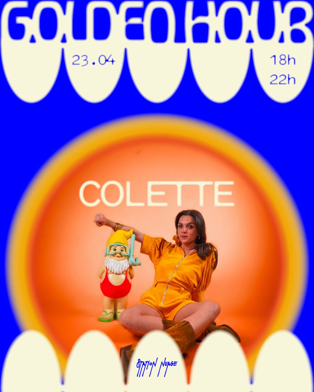 Golden Hour W/ Colette @ Station Nuage Cover